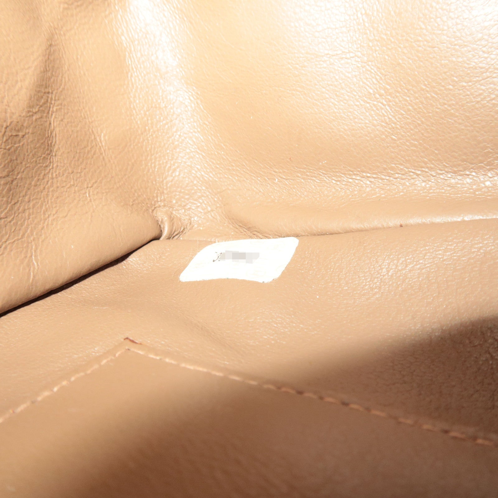 CHANEL Matelasse Cocoball Bijou Chain Shoulder Bag Caviar Skin Light Brown *Dust bag,G card