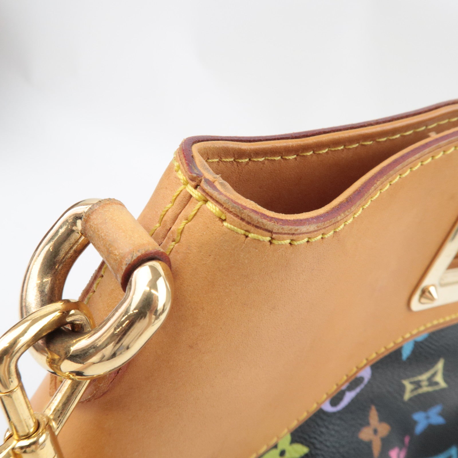 Louis Vuitton Monogram Multi Color Judy MM Hand Bag Noir M40256 MI1029