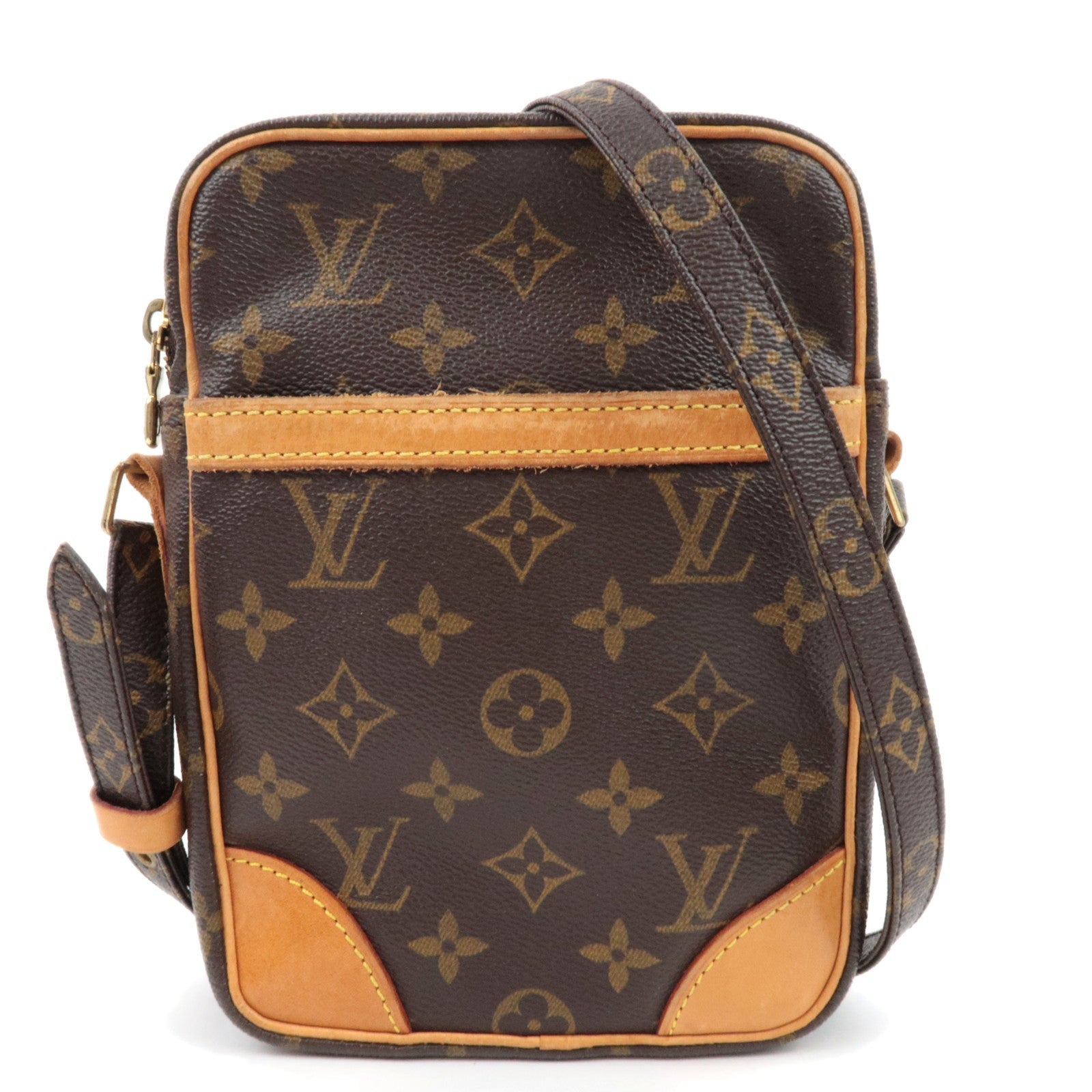 Louis Vuitton Monogram Danube Shoulder Bag M45264 SL0012 *Shoulder pad missing73380