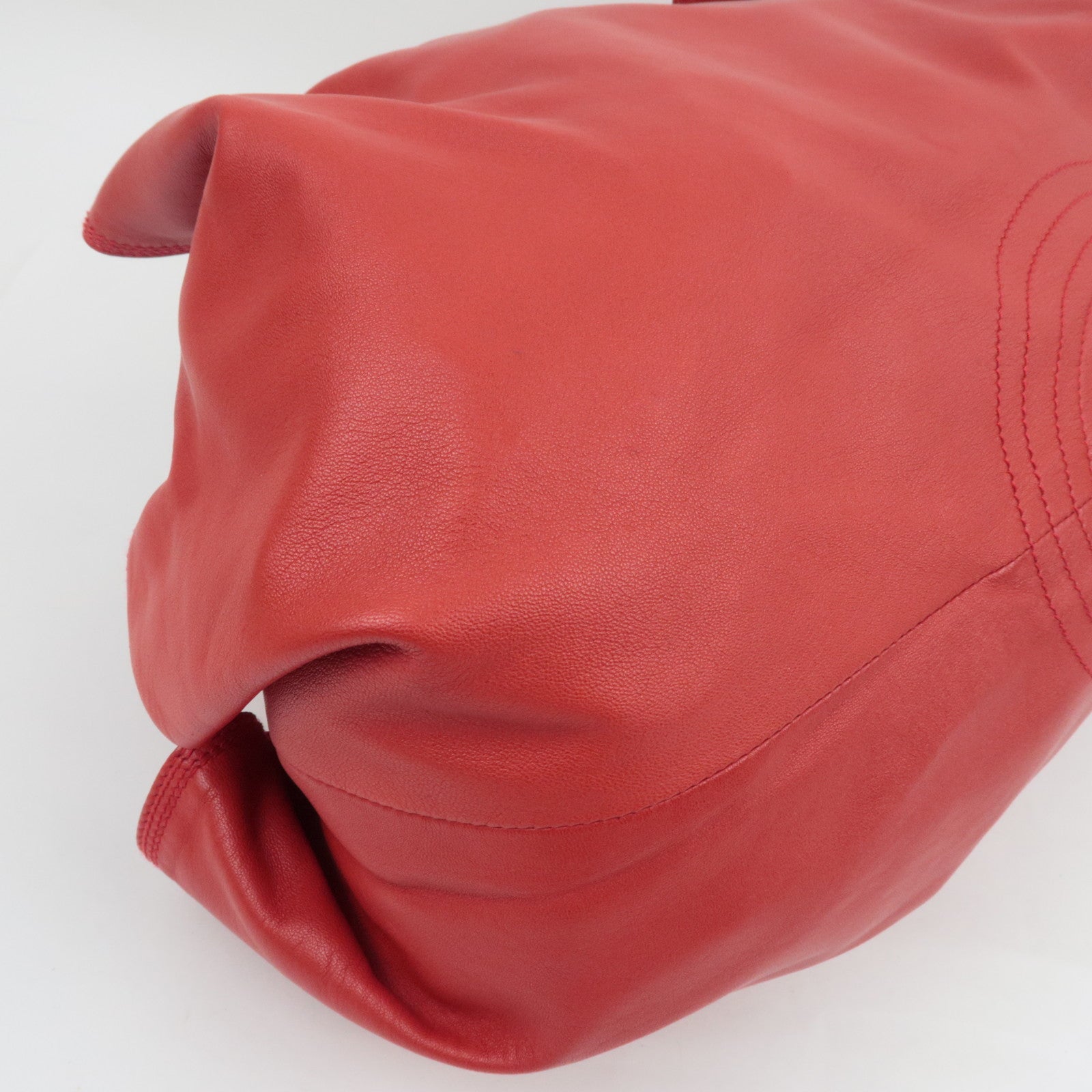 LOEWE Nappa Aire Large Handbag Leather Red *Dust bag