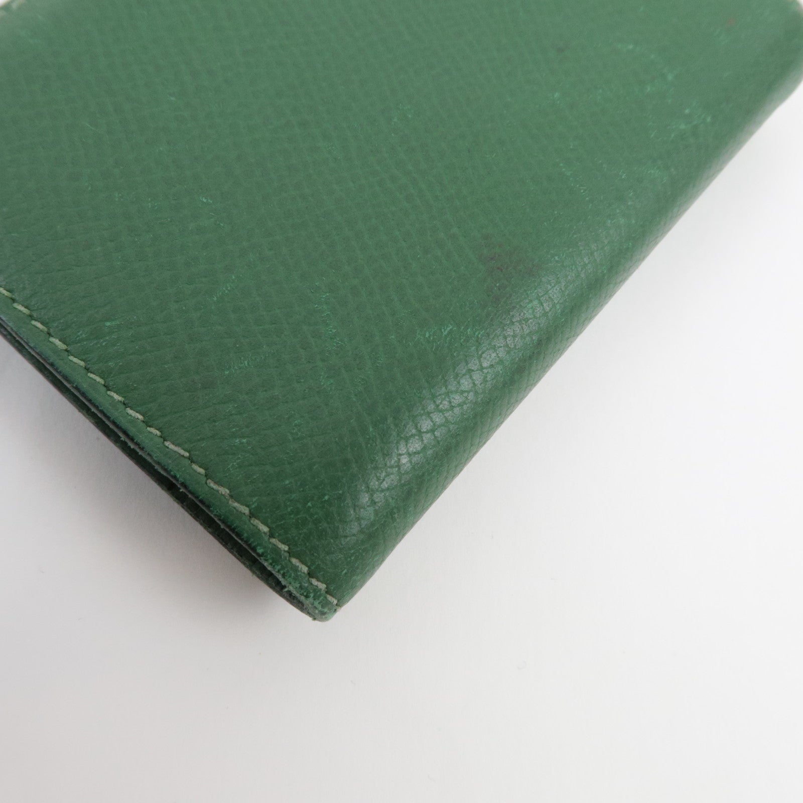 HERMES Agenda Mini 〇Y Stamp Chevre Green *Box, Notebooks
