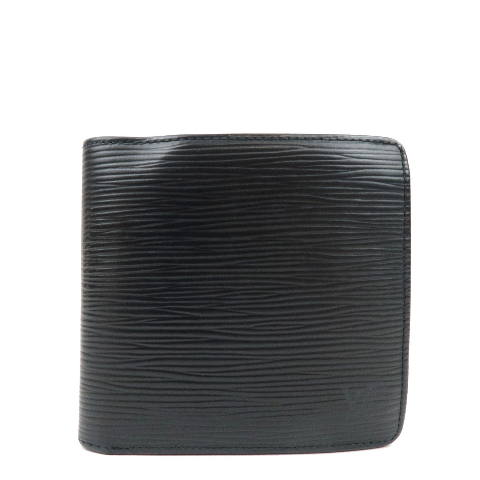 Louis Vuitton Epi Portefeuille Marco Bi Fold Wallet Noir M60612 SP001674527