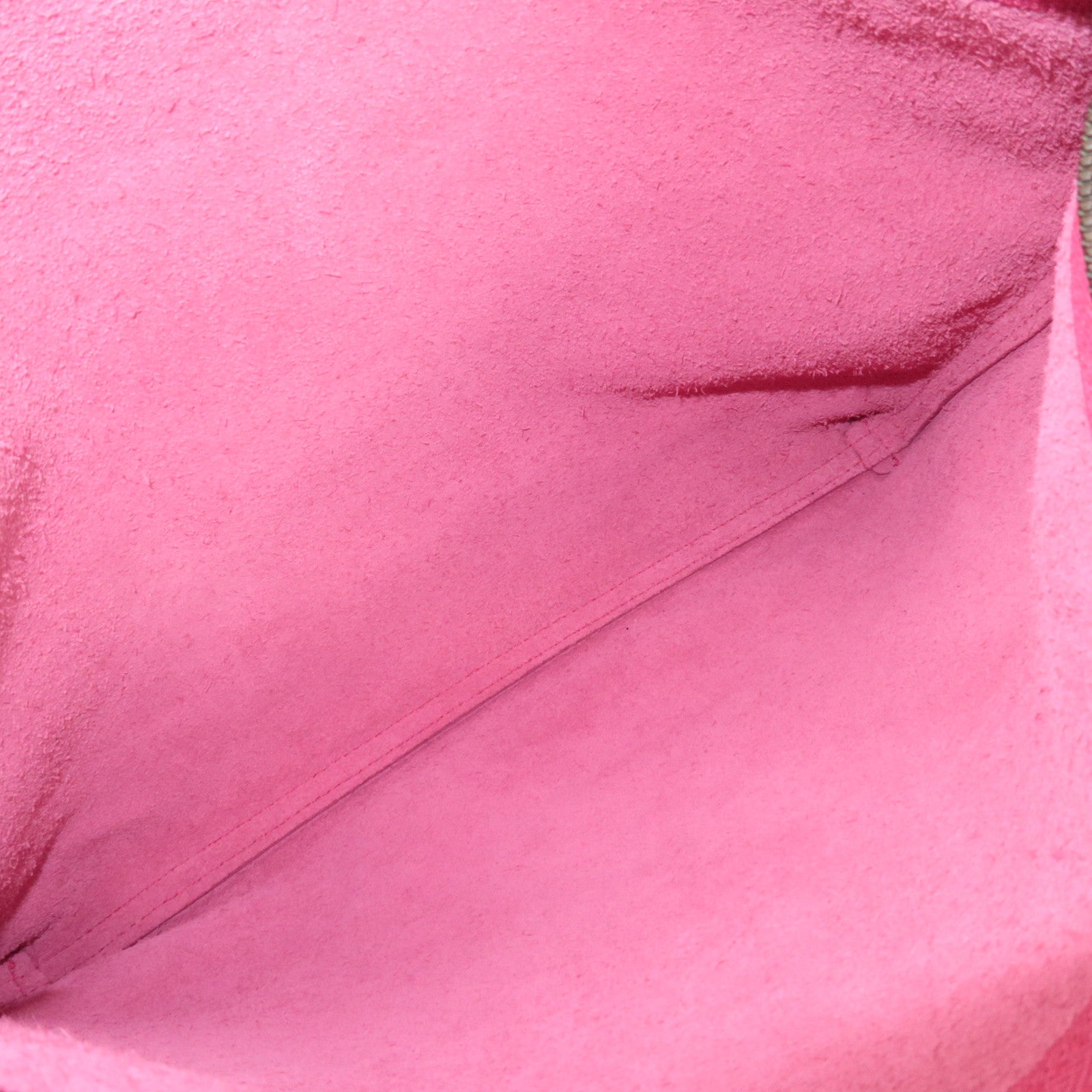 GUCCI Logo Clutch Bag Leather Pink 500981