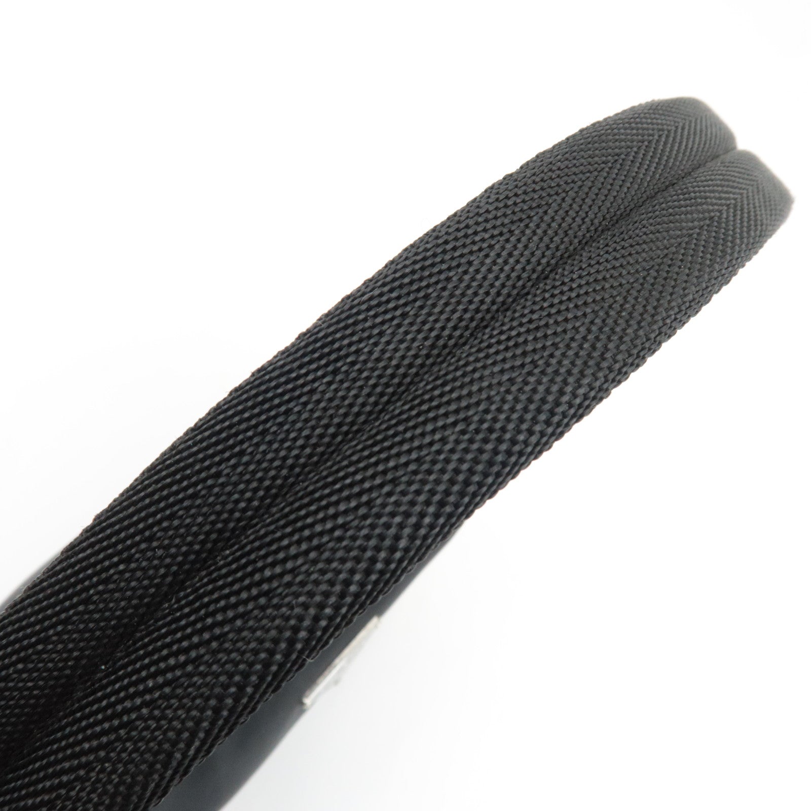 PRADA Handbag Nylon Black