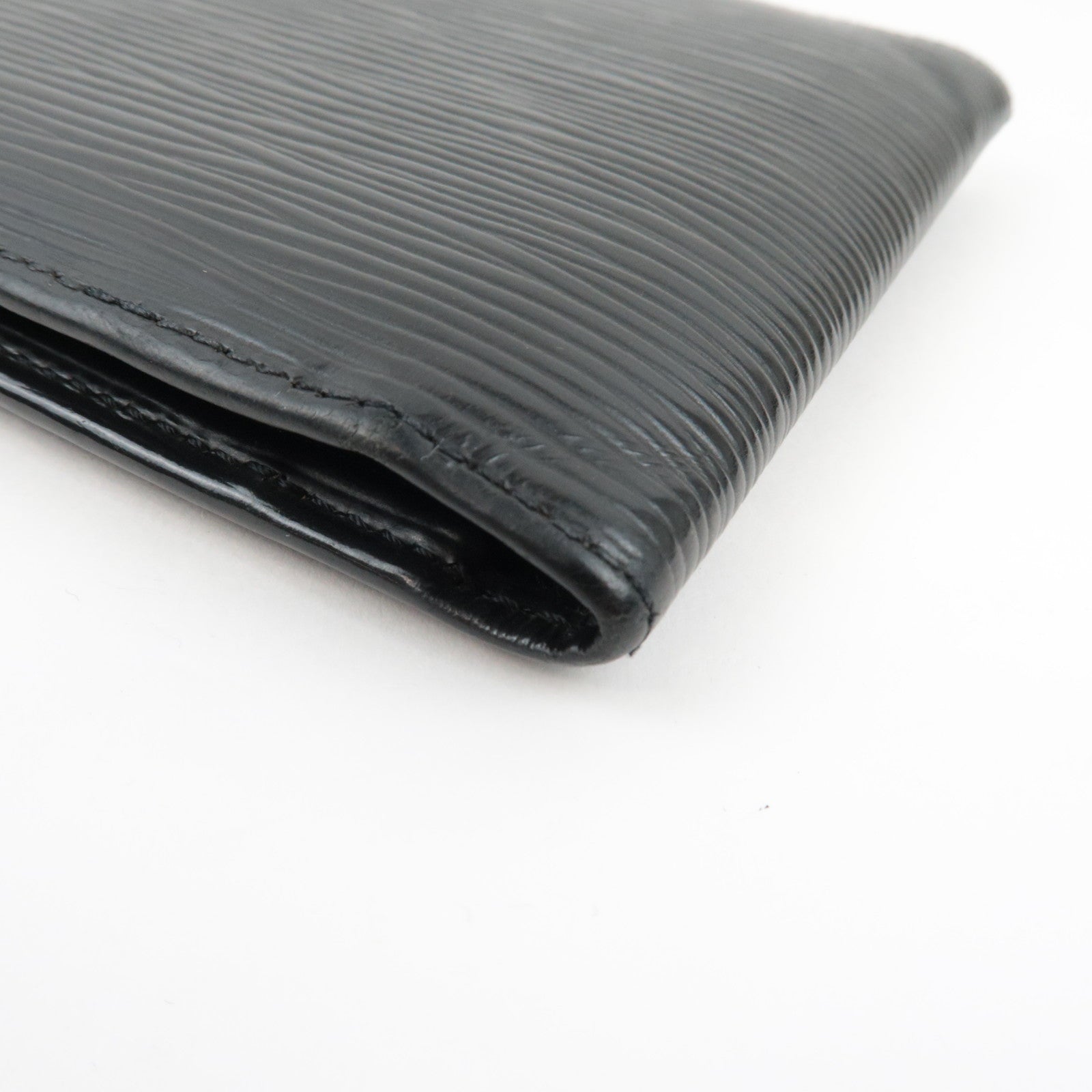 Louis Vuitton Epi Portefeuille Marco Bi Fold Wallet Noir M63652 SP0016