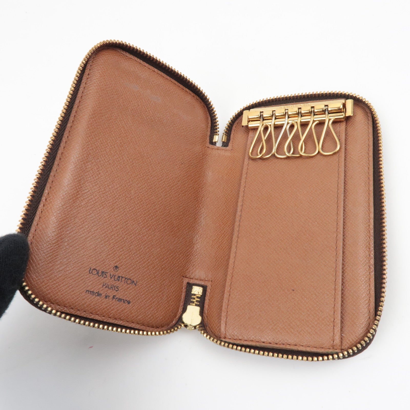 Louis Vuitton Monogram Porte 6 Cles 6 Rings Key Case M62610 TH0997 *Box