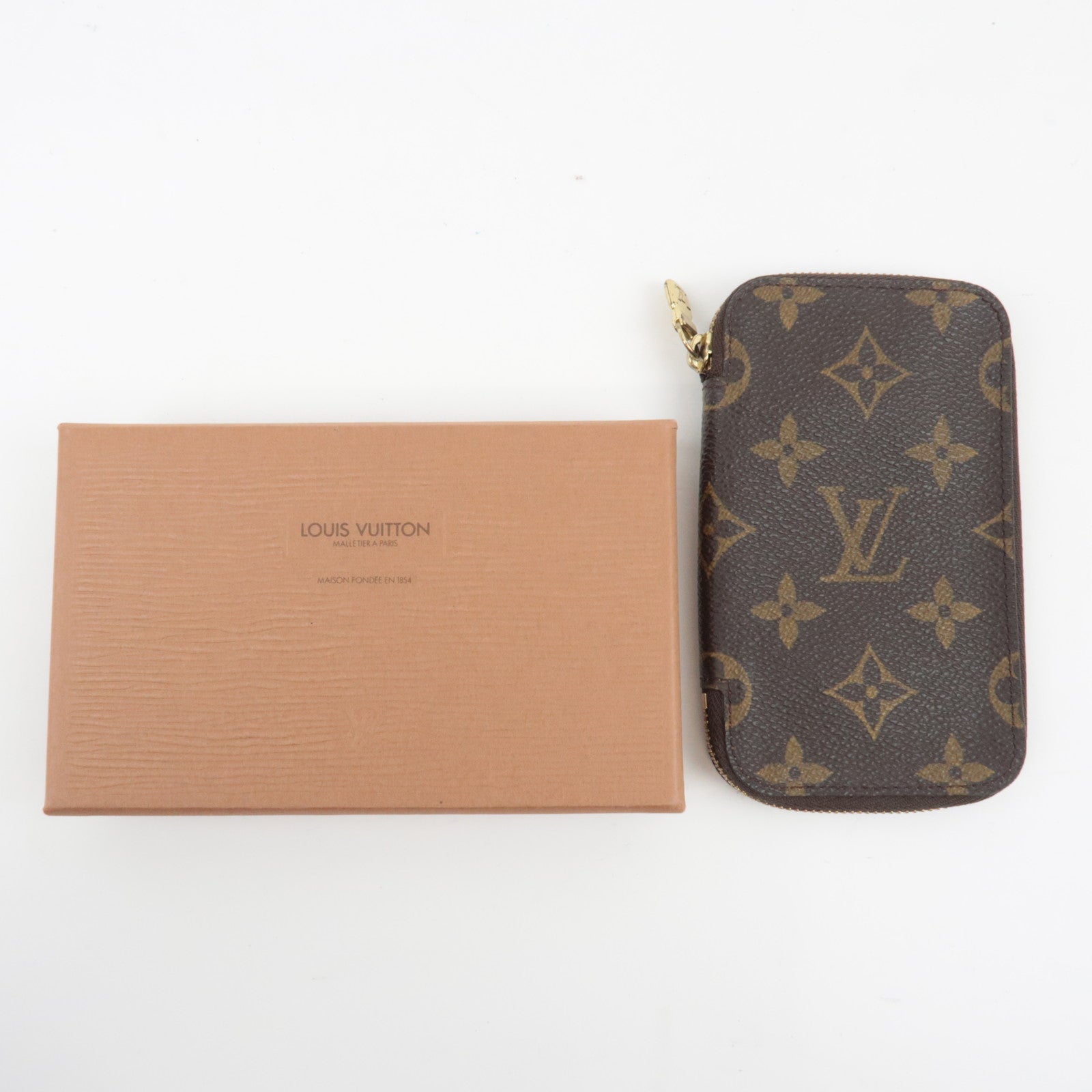 Louis Vuitton Monogram Porte 6 Cles 6 Rings Key Case M62610 TH0997 *Box