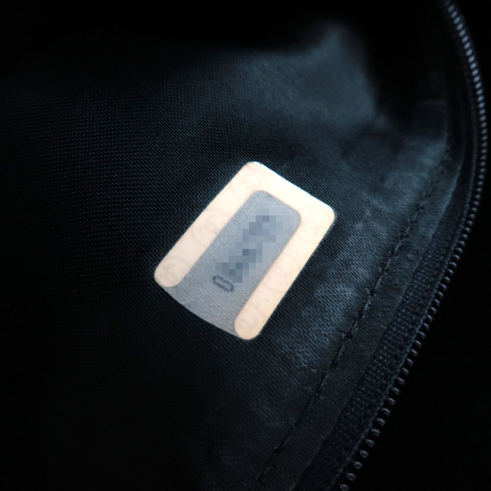 CHANEL Tassel Matelasse Chain Shoulder Bag Lambskin Black 0866733