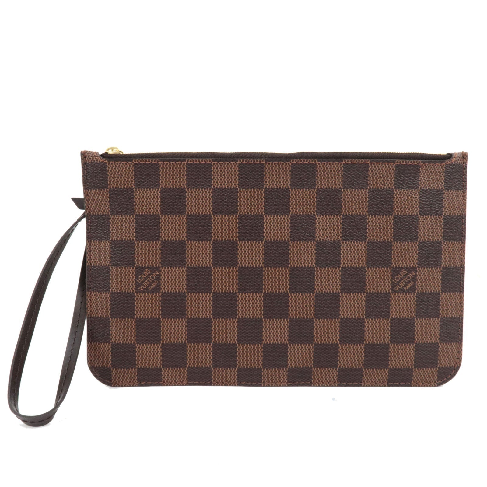 Louis Vuitton Damier Pouch for Neverfull MM bag Wristlet Cerise SF3154 75369
