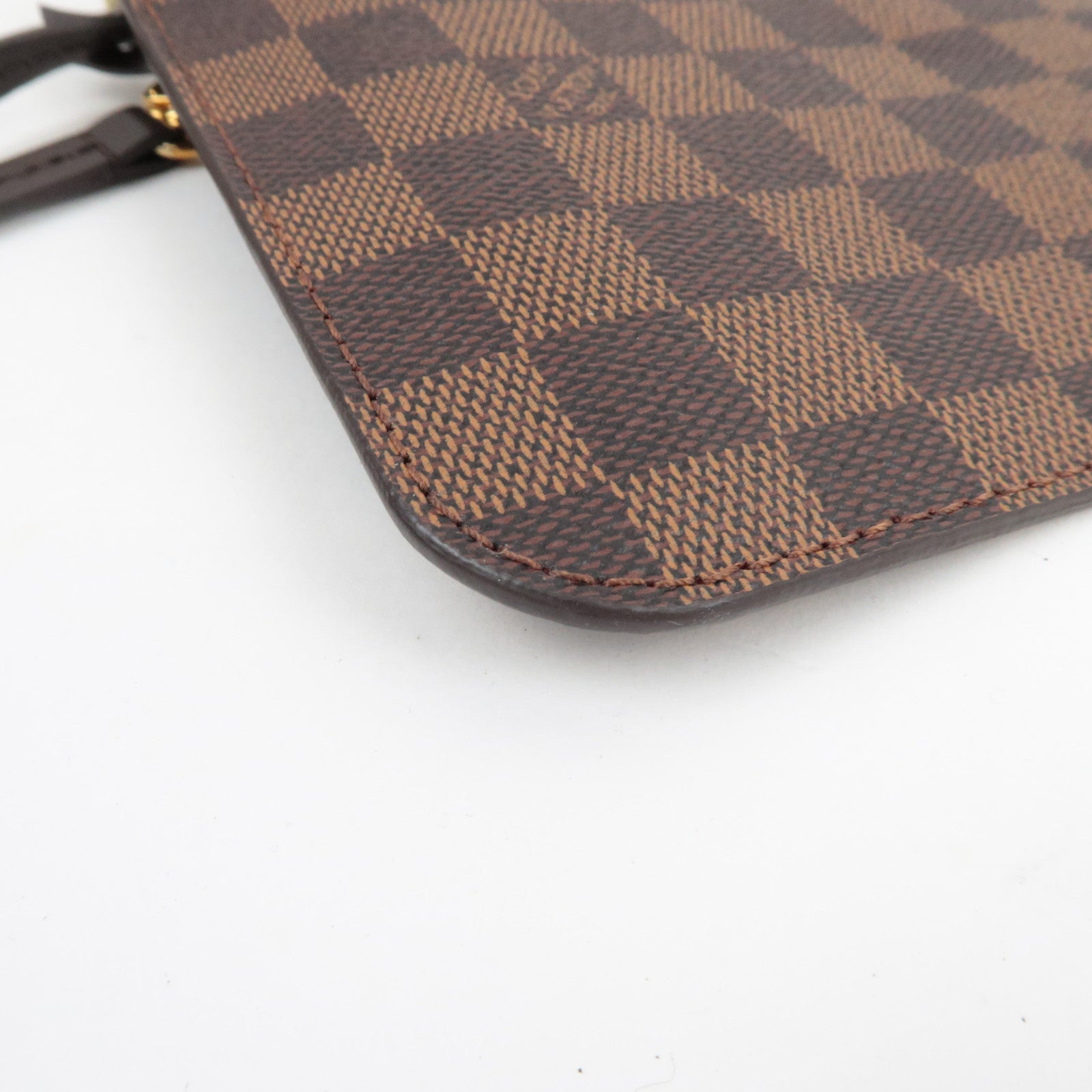 Louis Vuitton Damier Pouch for Neverfull MM bag Wristlet Cerise SF3154