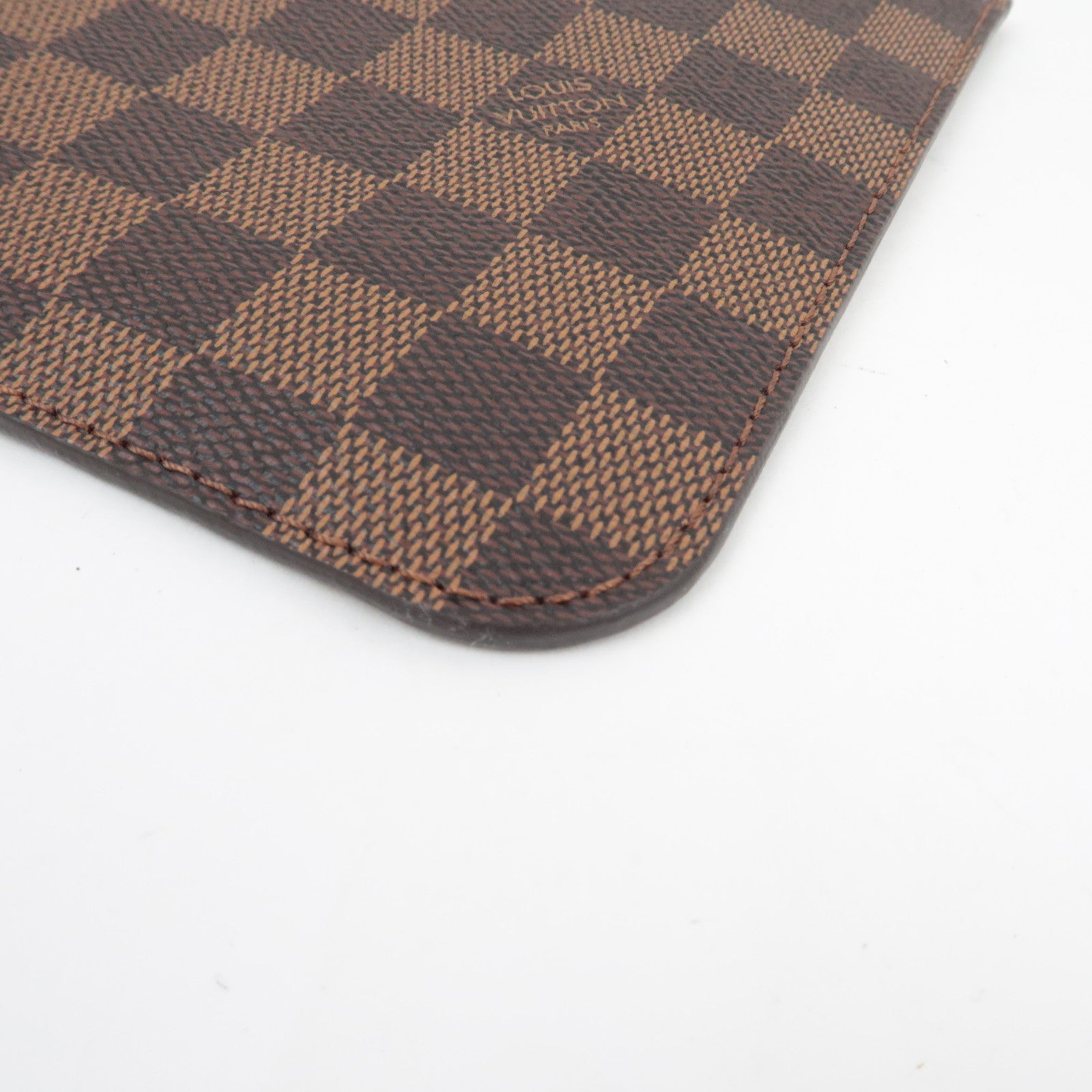 Louis Vuitton Damier Pouch for Neverfull MM bag Wristlet Cerise SF3154