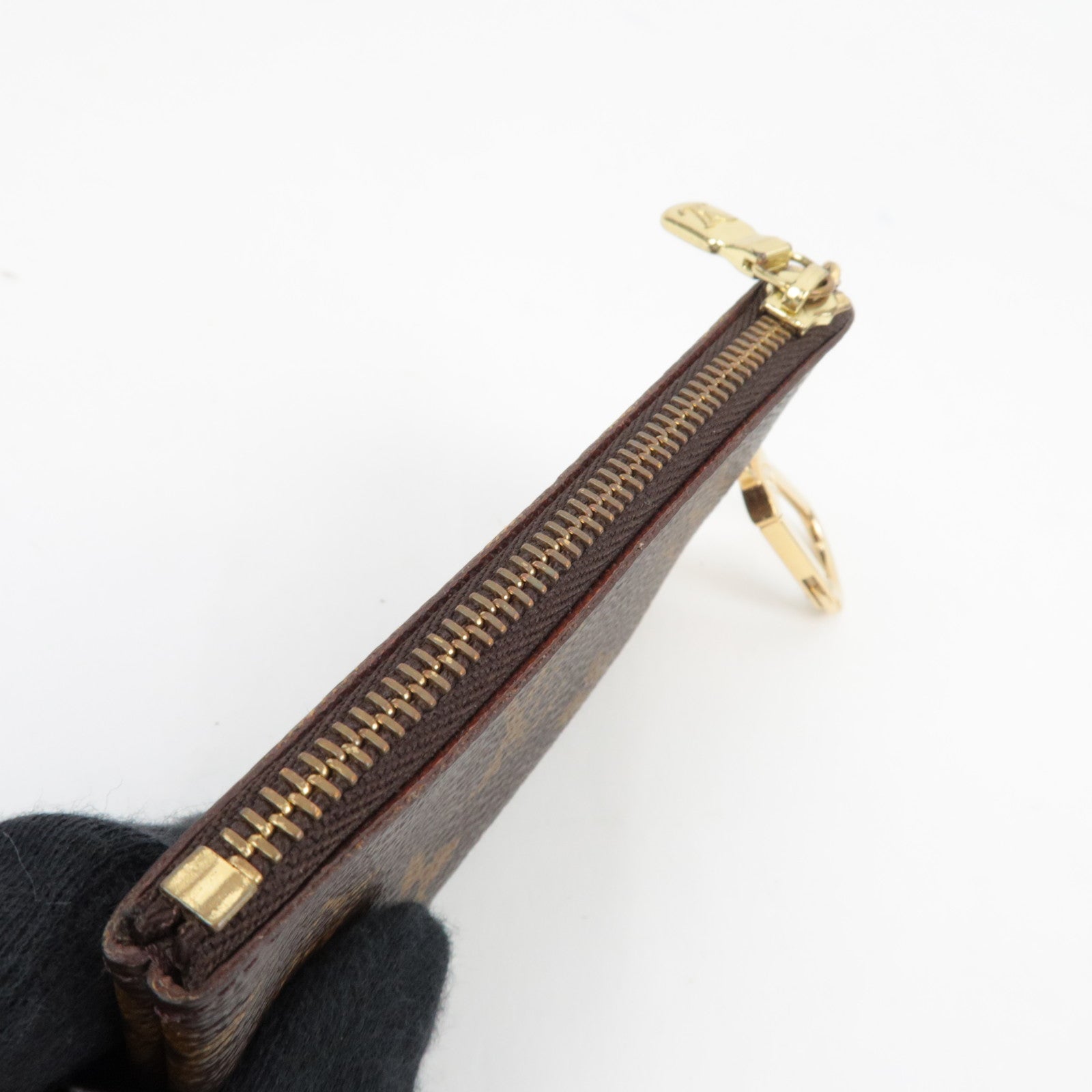 Louis Vuitton Monogram Pochette Cles Coin Case M62650 CA0959