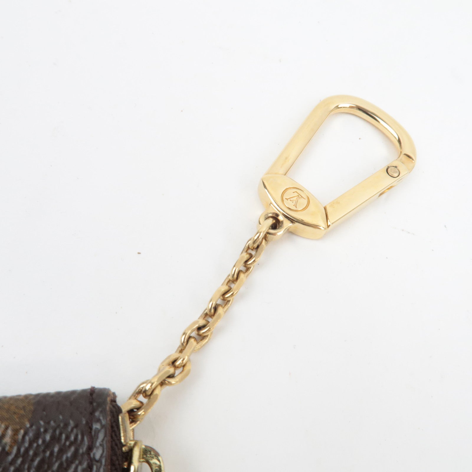 Louis Vuitton Monogram Pochette Cles Coin Case M62650 CA0959