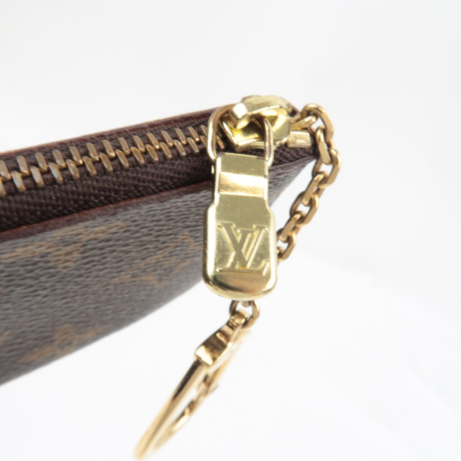 Louis Vuitton Monogram Pochette Cles Coin Case M62650 CA0959