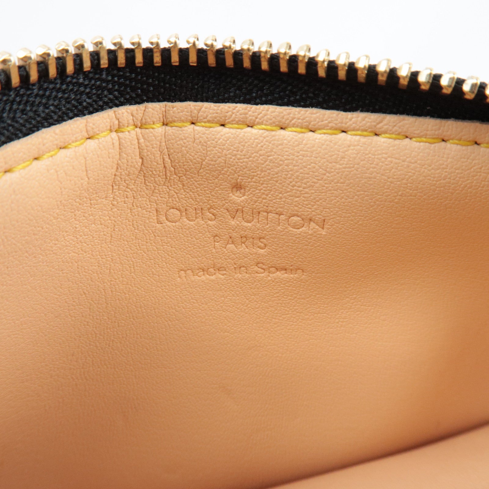 Louis Vuitton Monogram Multicolor Pochette Cles Coin Case Noir M92654 CA0073 *Dust bag