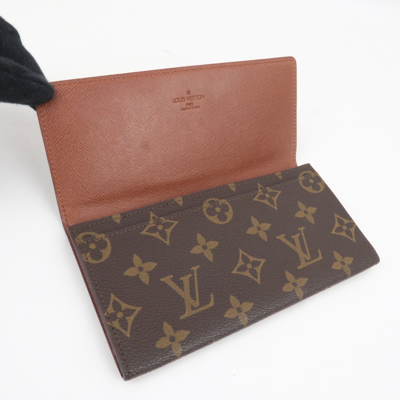 Louis Vuitton Monogram Porte Yen Long Wallet Bill Wallet M61820 MI8910