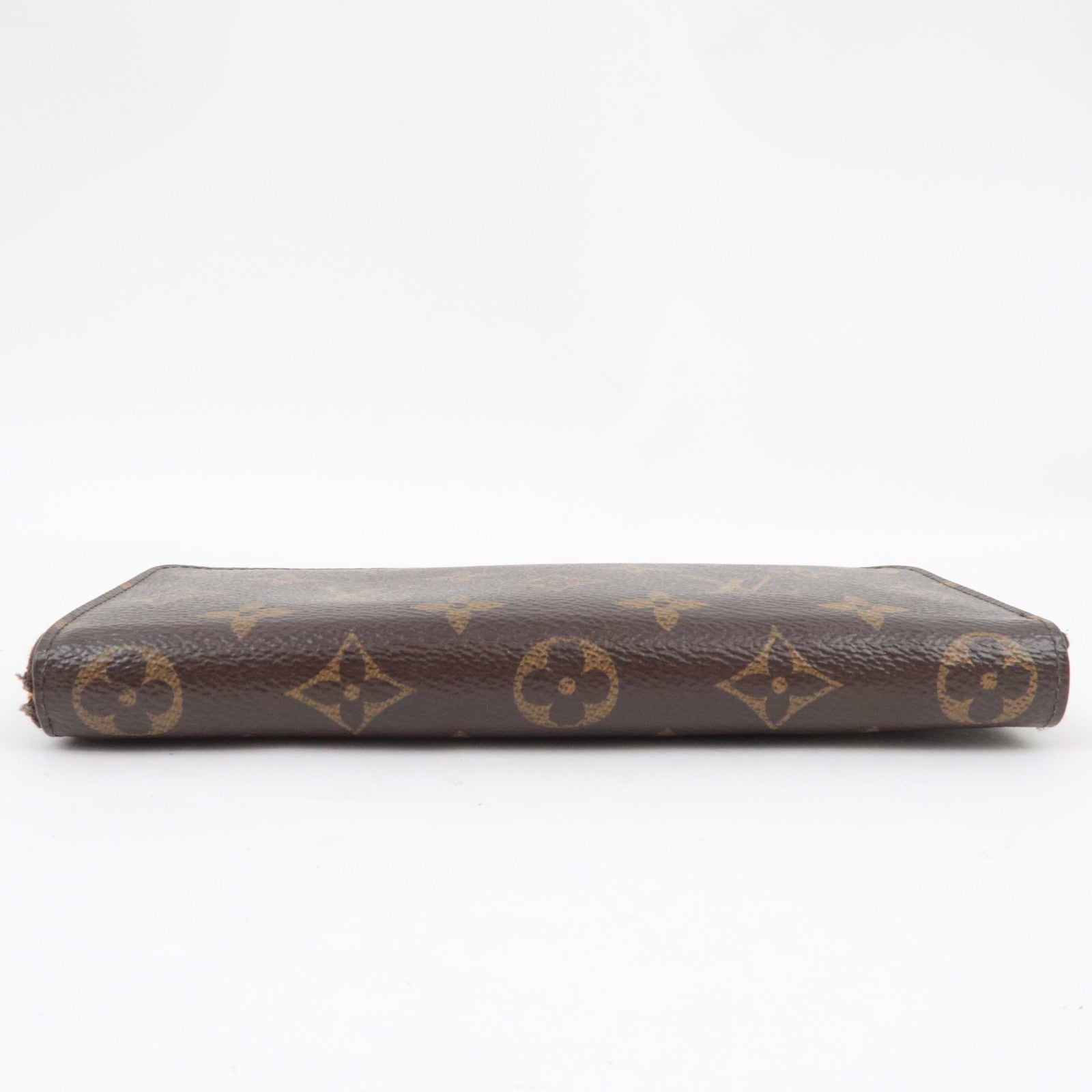 Louis Vuitton Monogram Portefeuille Clemence Long Wallet Rose Ballerine M61298 CA4118