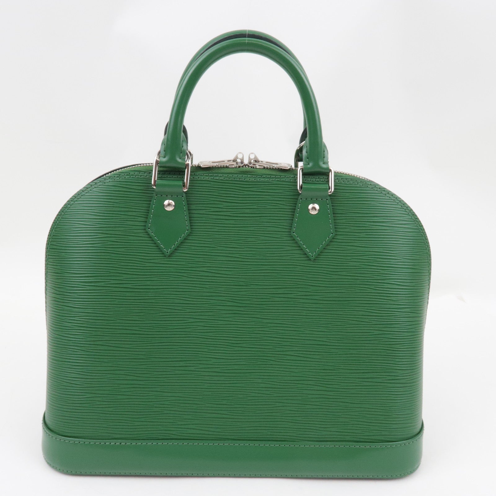 Louis Vuitton Epi Alma PM Hand bag Menthe M40618 FL2162 *Keys, Clochette