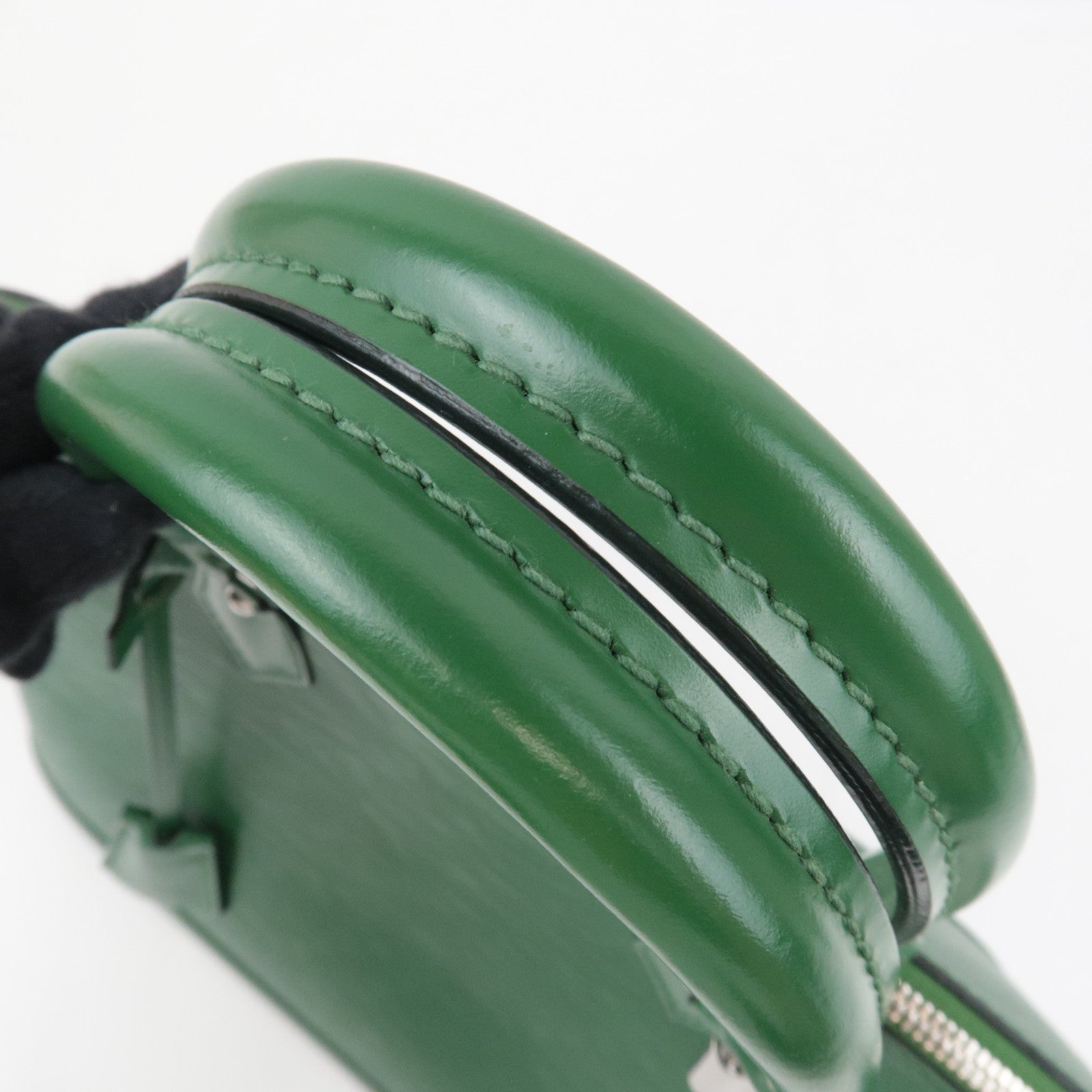 Louis Vuitton Epi Alma GM Handbag Menthe M40627 MI1193 *Key Lock, Clochette