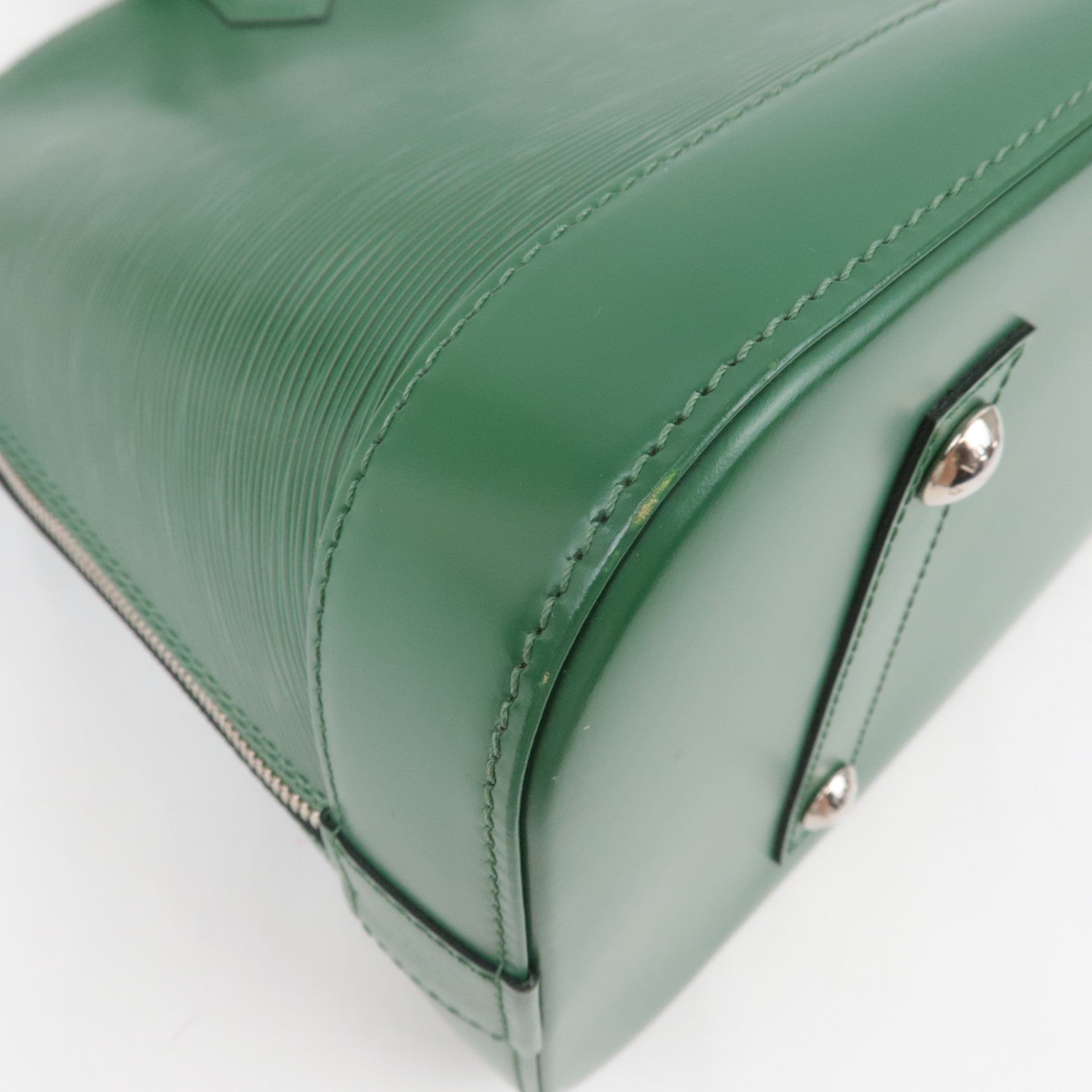 Louis Vuitton Epi Alma GM Handbag Menthe M40627 MI1193 *Key Lock, Clochette