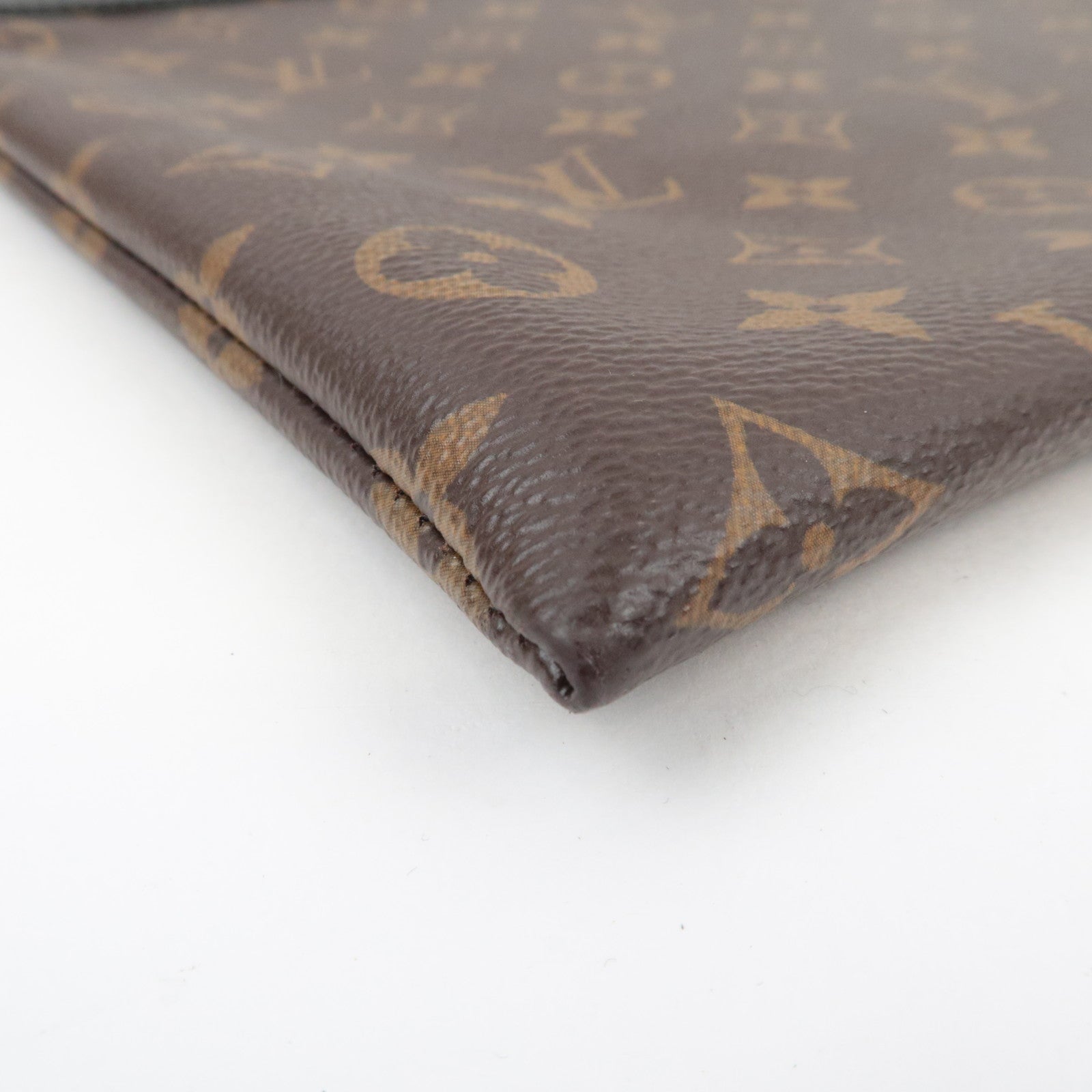 Louis Vuitton Monogram Macassar Pochette Discovery Clutch Bag M69411 TN4210