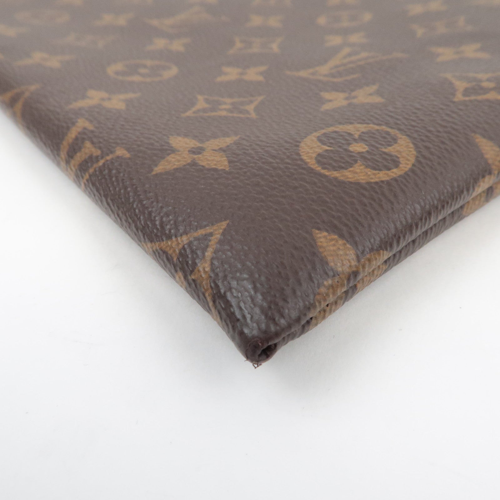 Louis Vuitton Monogram Macassar Pochette Discovery Clutch Bag M69411 TN4210
