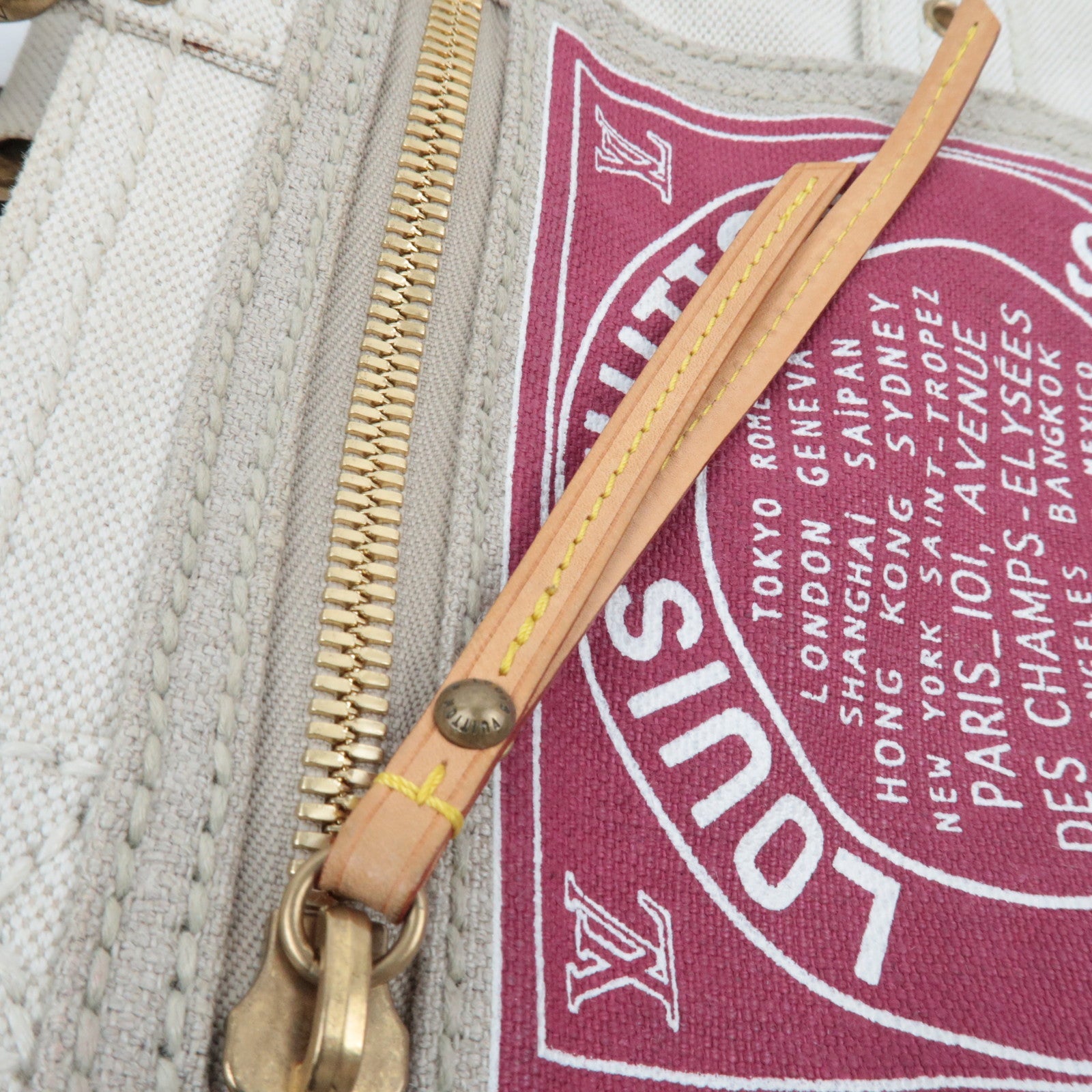 Louis Vuitton Cruise Line Globe Shopper PM Bordeaux M95115 MI1015