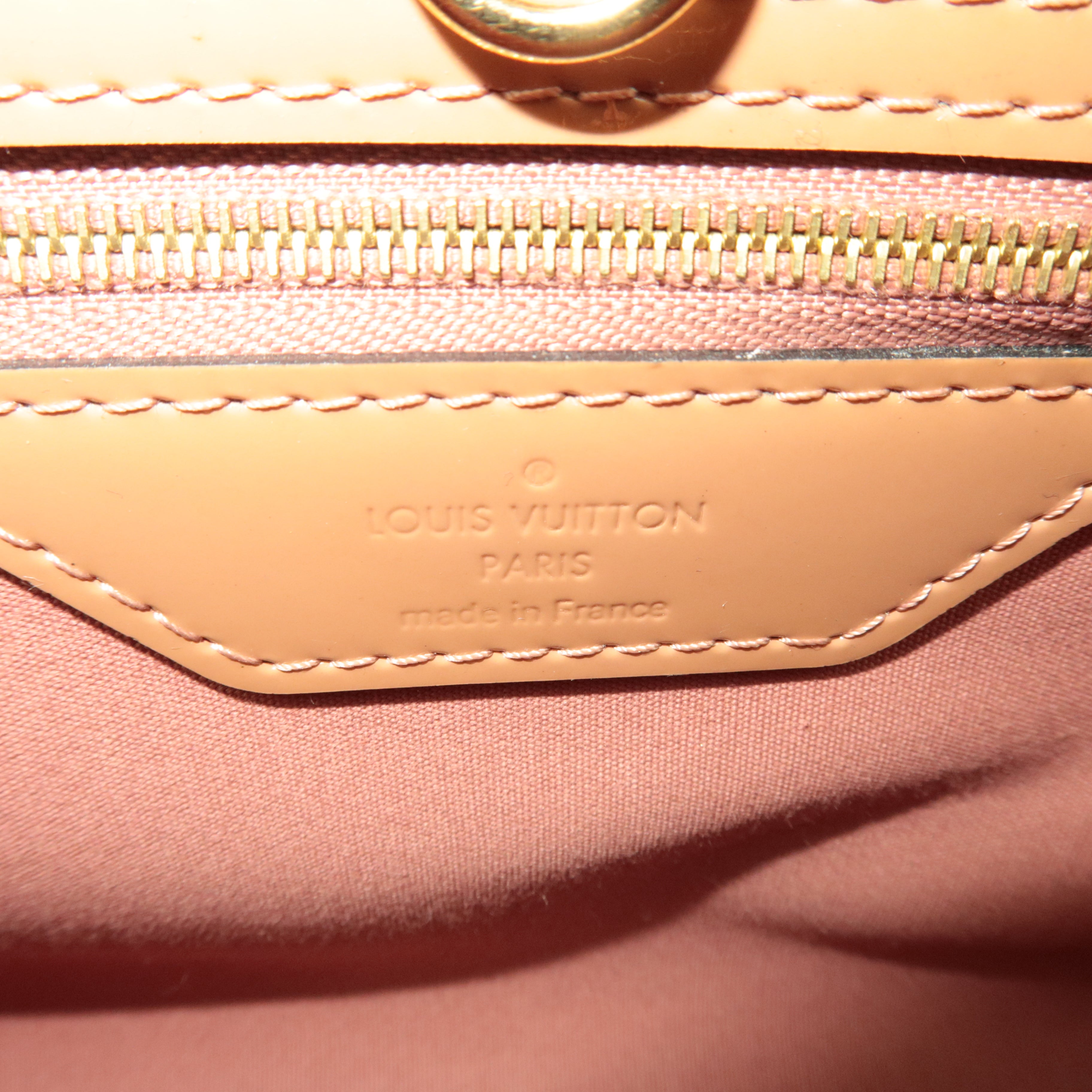 Louis Vuitton Monogram Vernis Catalina BB Tote bag Rose Velours M90015 TJ0163