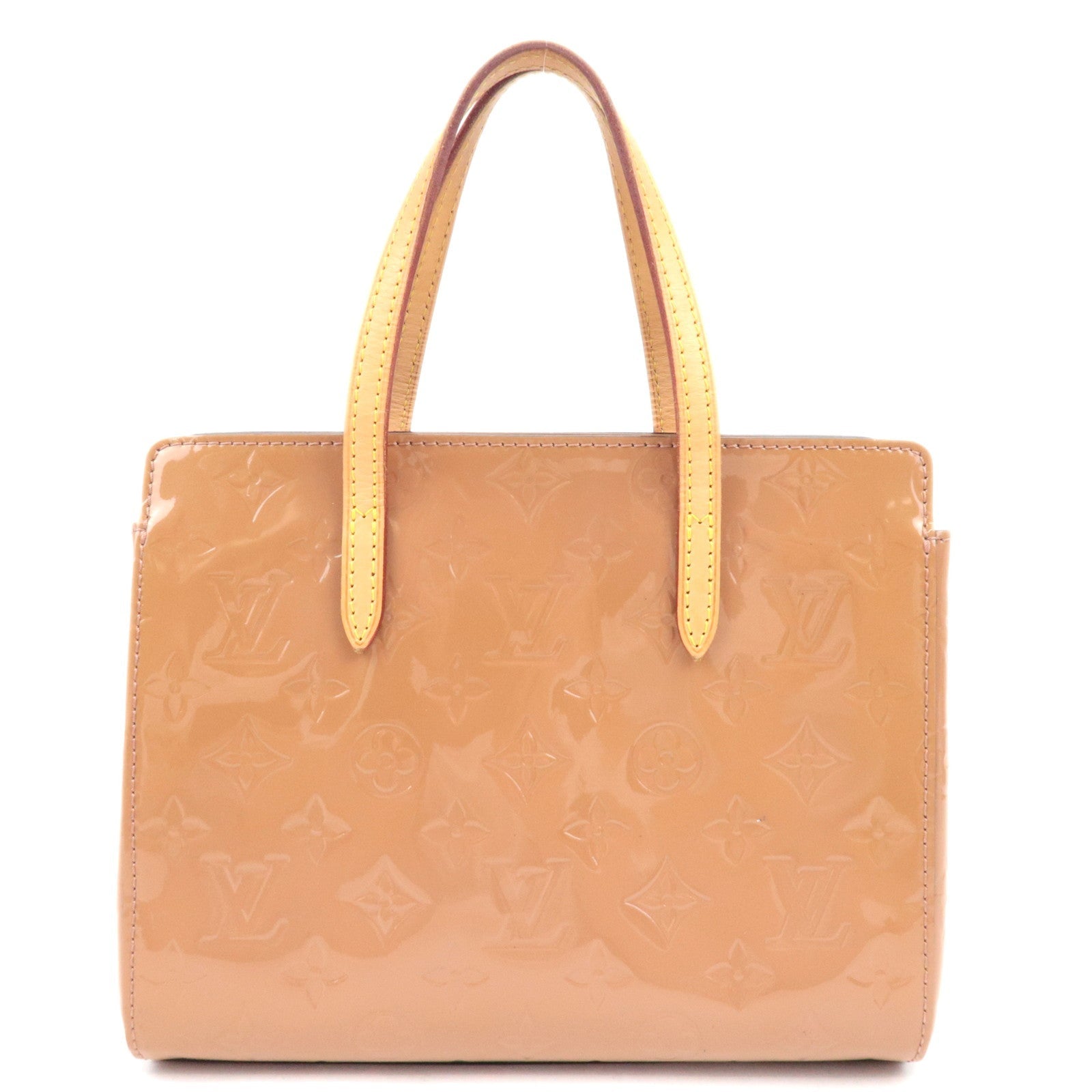 Louis Vuitton Monogram Vernis Catalina BB Tote bag Rose Verrue M90015 TJ016375409
