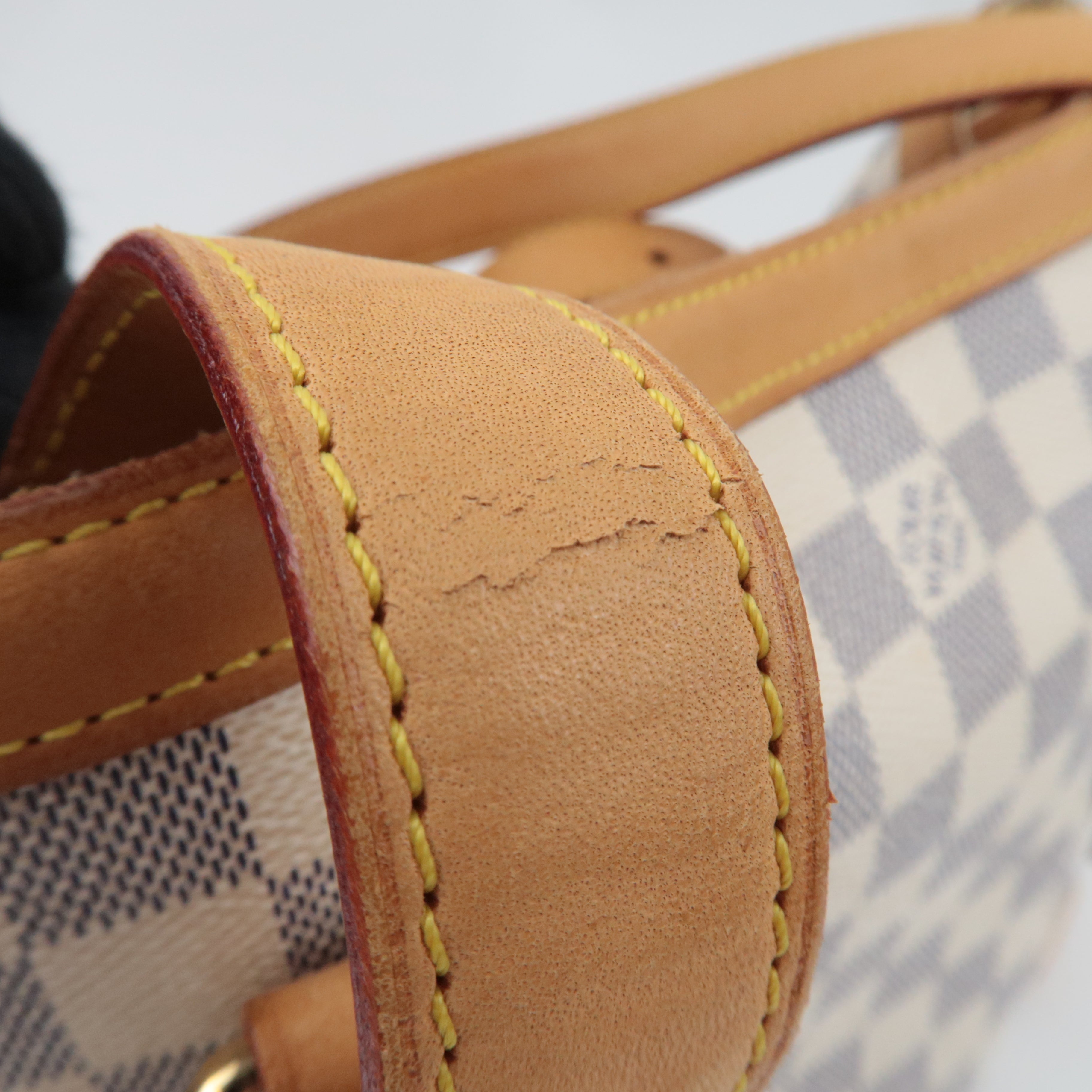 Louis Vuitton Damier Azur Hampstead MM Tote Bag N51206 CA1028