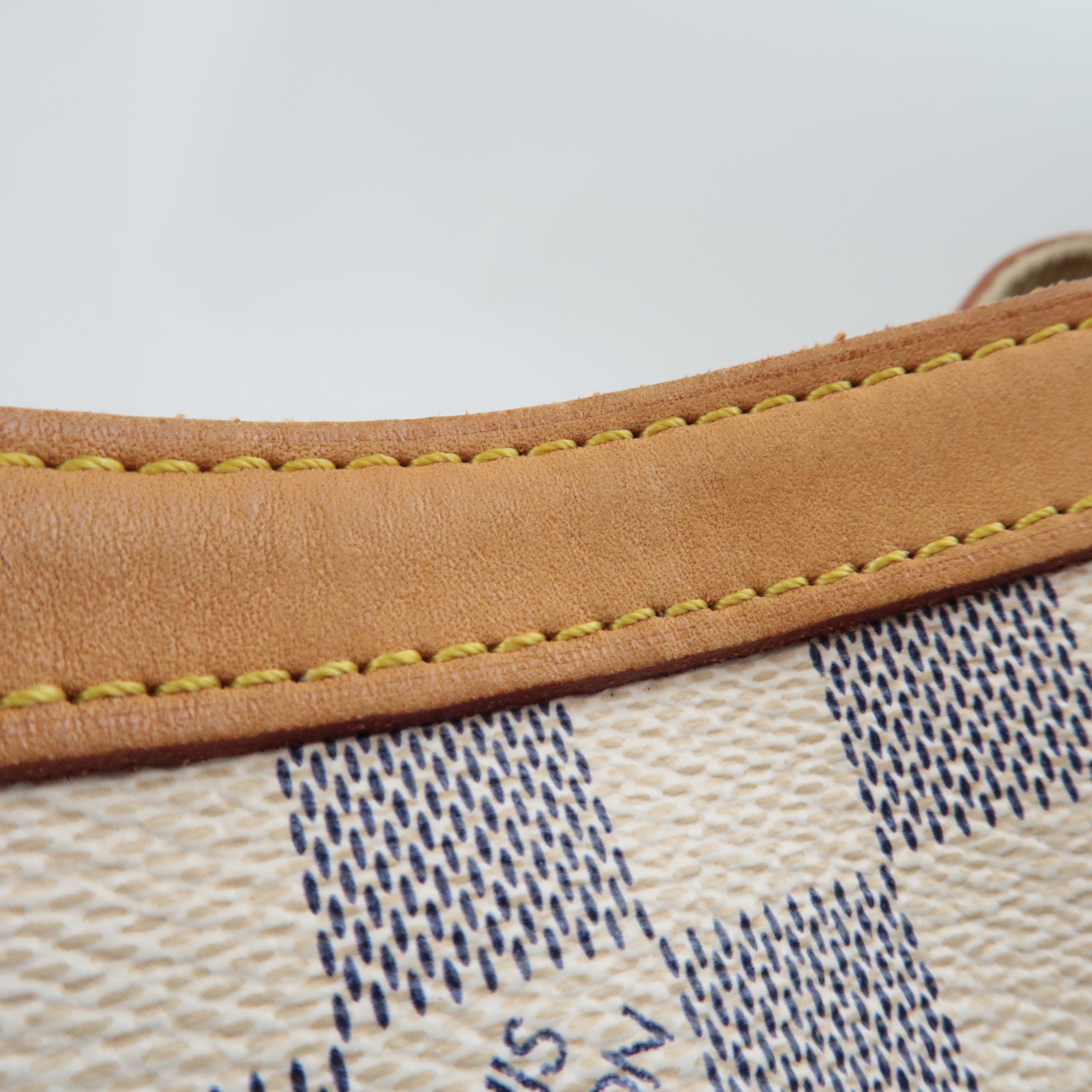 Louis Vuitton Damier Azur Hampstead MM Tote Bag N51206 CA1028