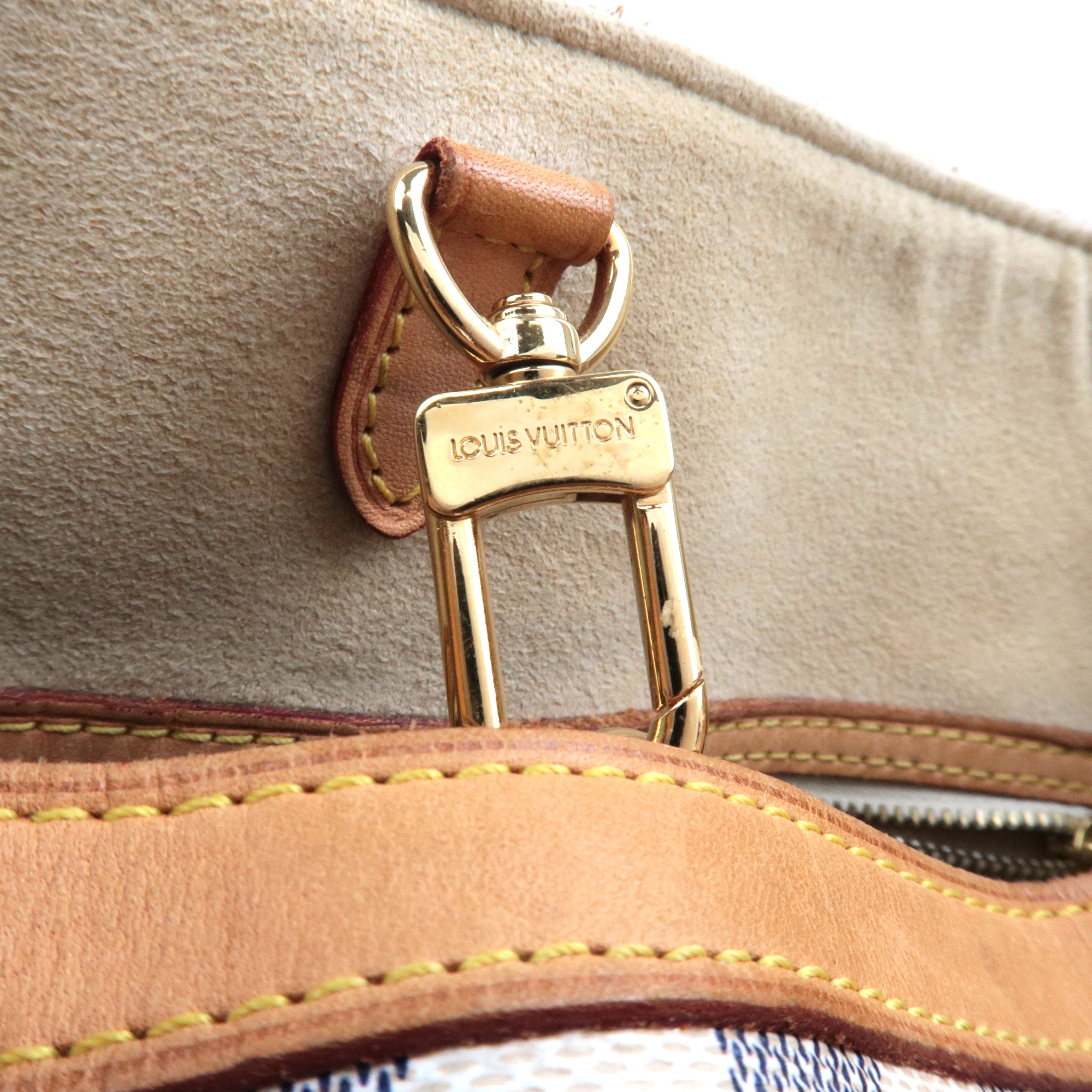 Louis Vuitton Damier Azur Hampstead MM Tote Bag N51206 CA1028