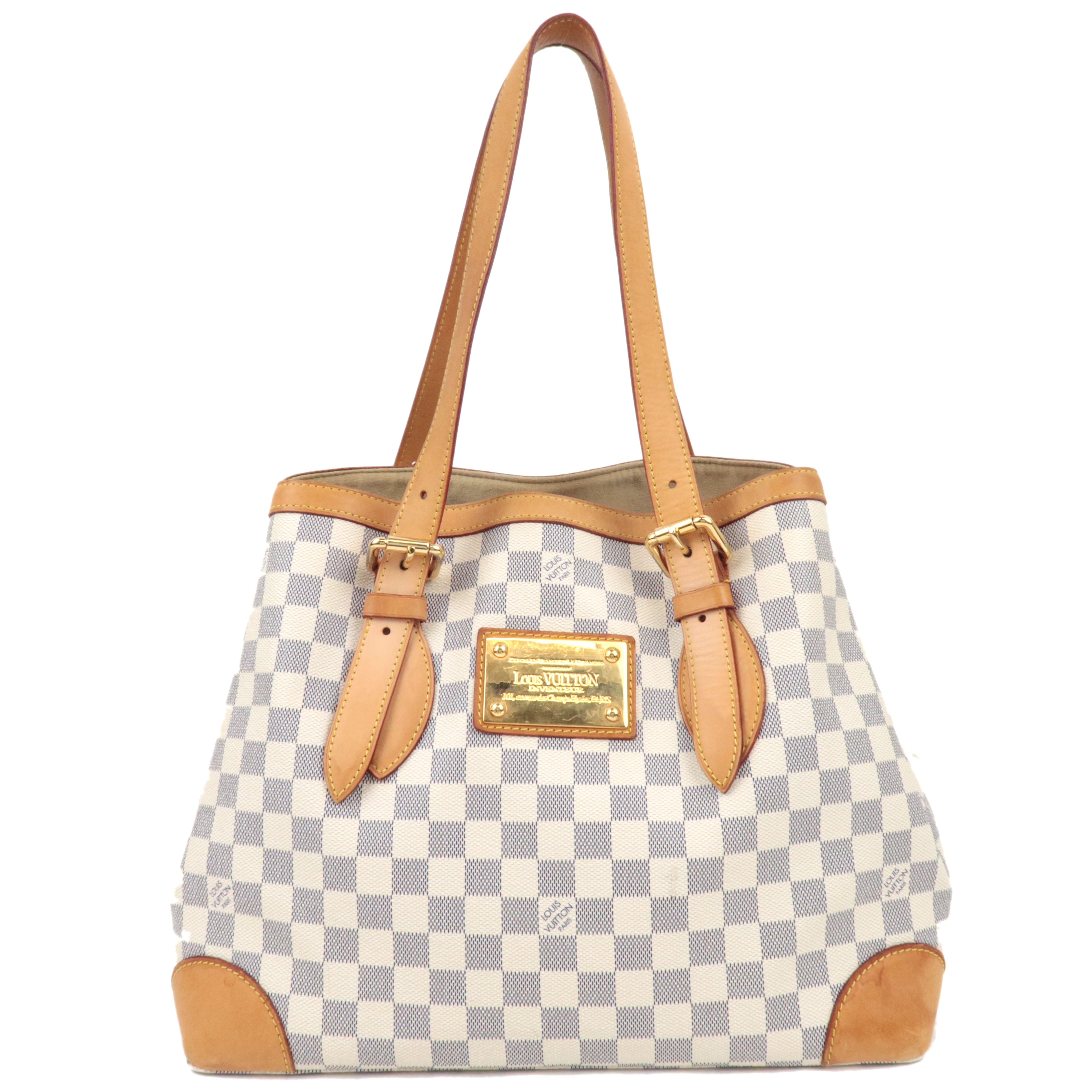 Louis Vuitton Damier Azur Hampstead MM Tote Bag N51206 CA102875527