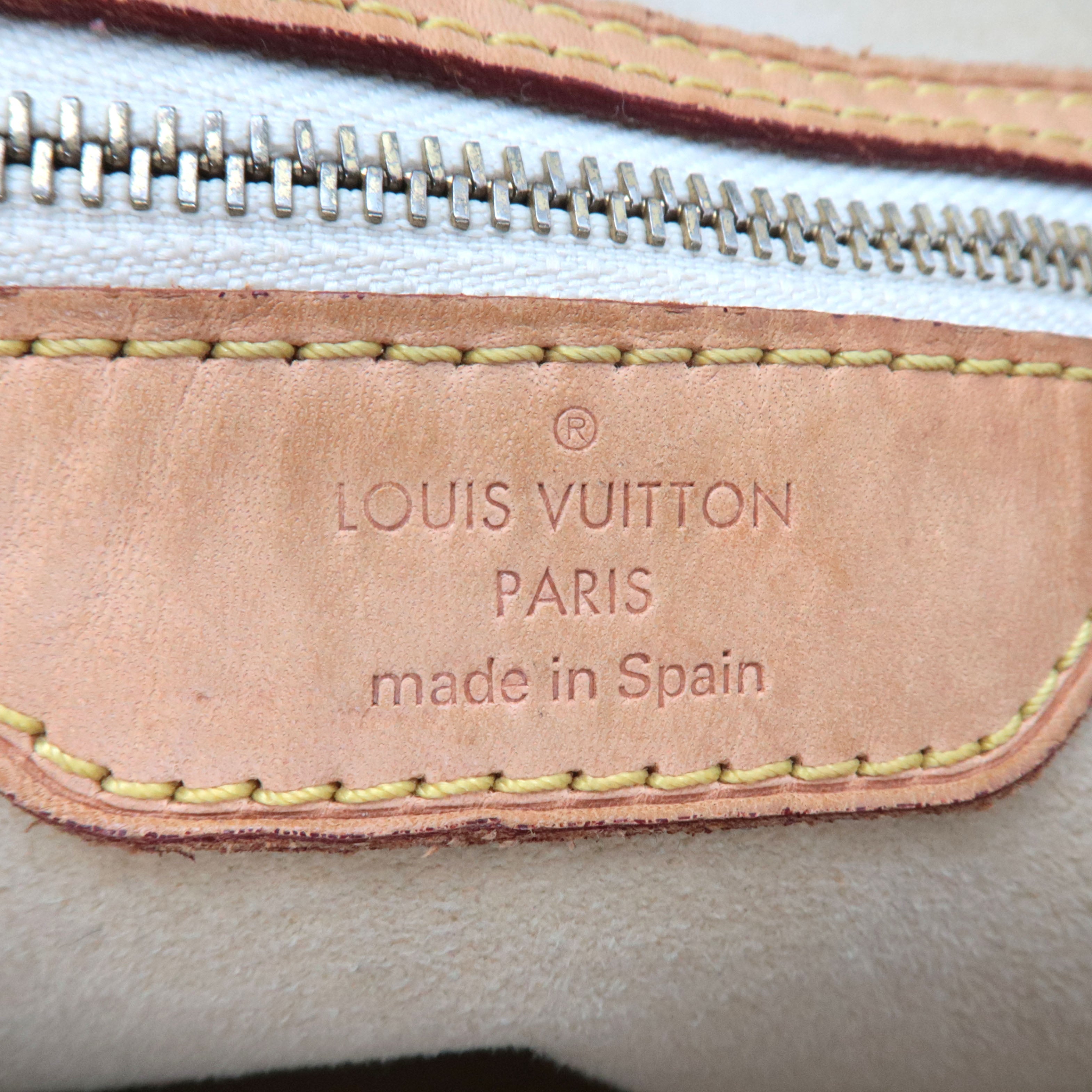 Louis Vuitton Damier Azur Hampstead MM Tote Bag N51206 CA1028