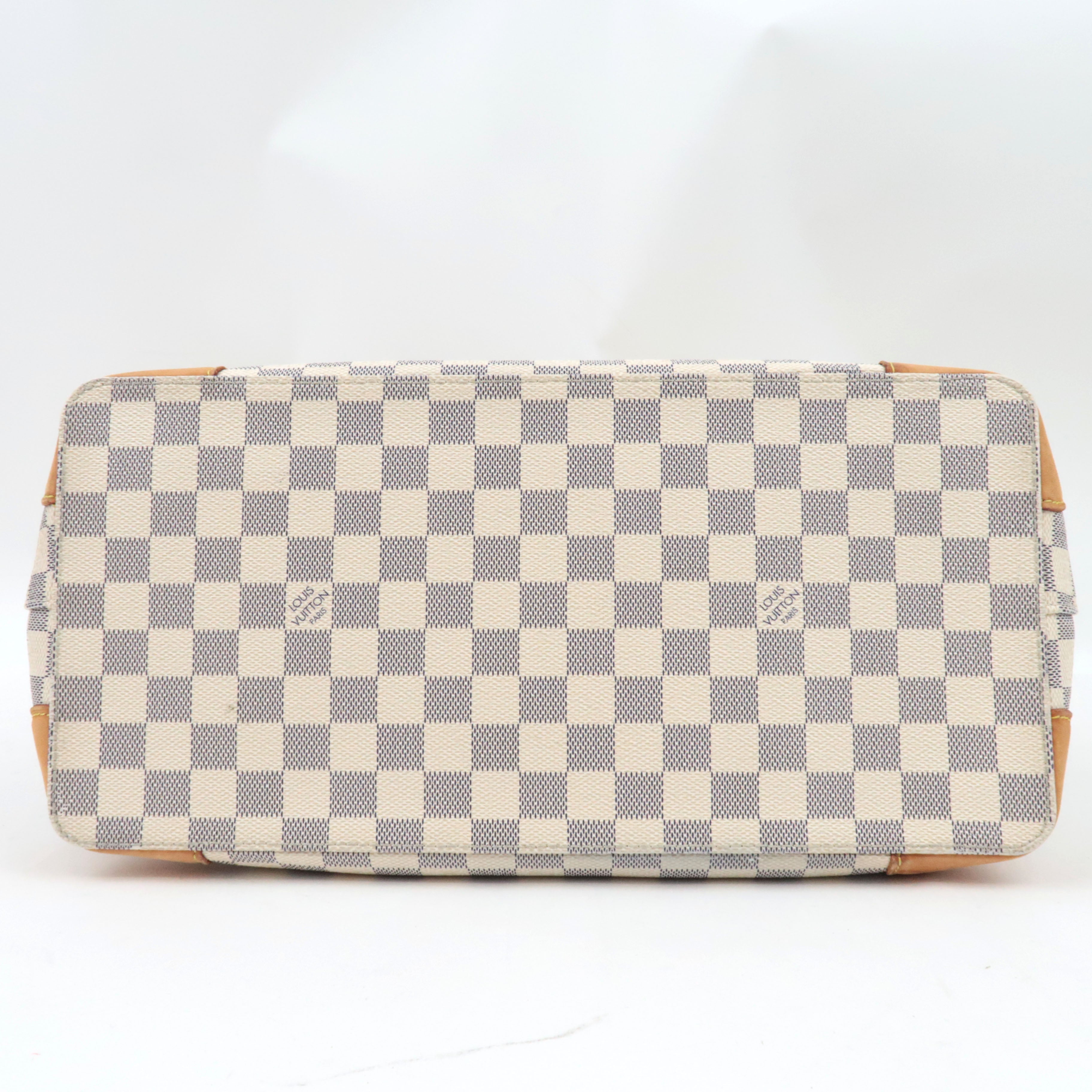 Louis Vuitton Damier Azur Hampstead MM Tote Bag N51206 CA1028
