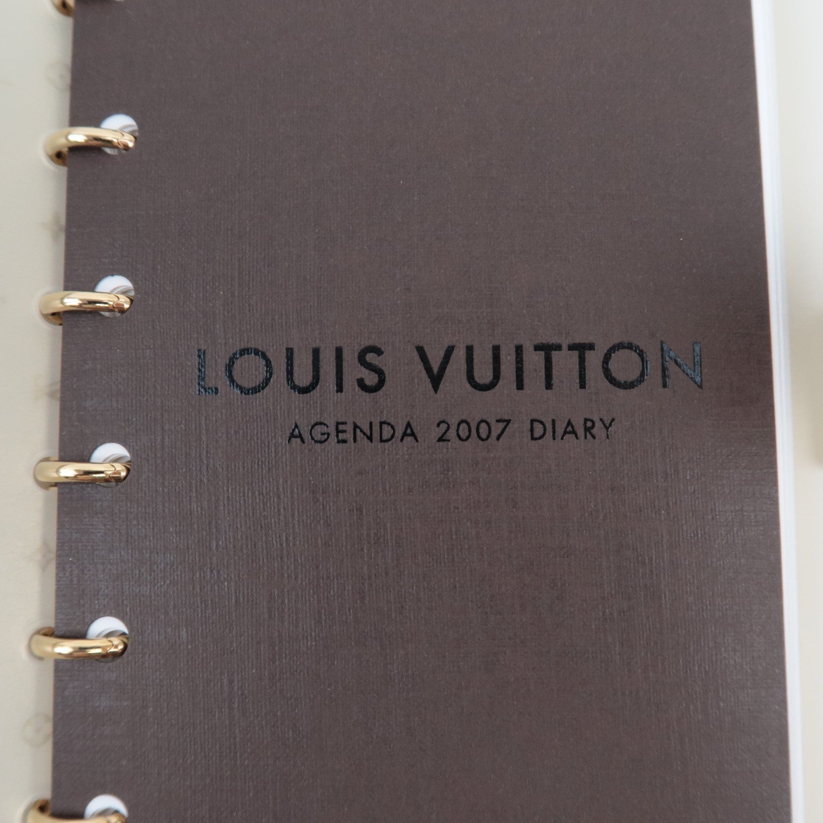 Louis Vuitton Suhali Agenda PM Planner Cover Blanc R20888 CA1006 *Box, Dust bag
