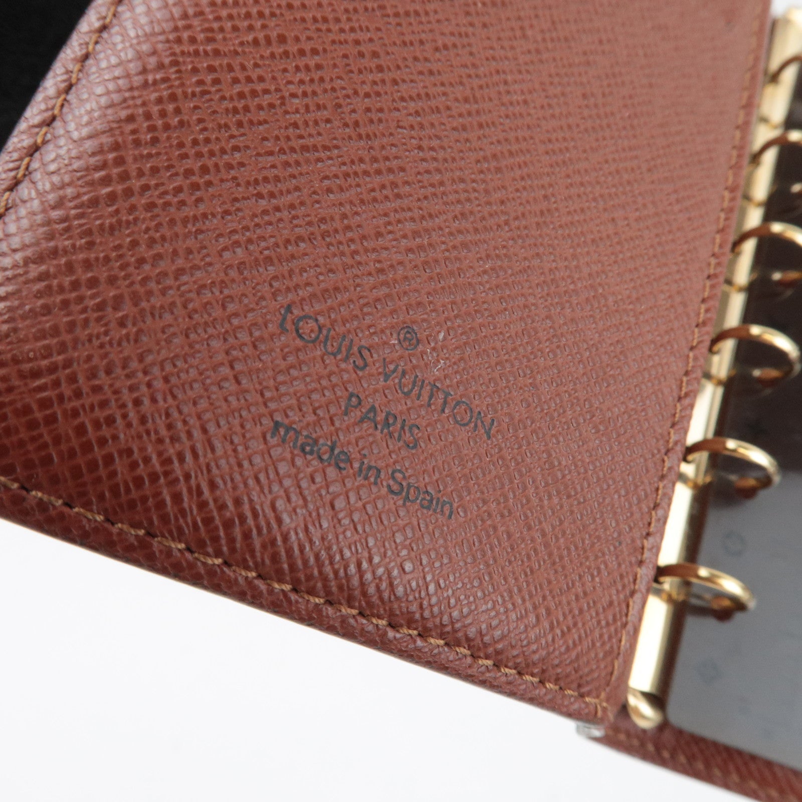 Louis Vuitton Monogram Agenda PM Planner Cover R20005 CA1000