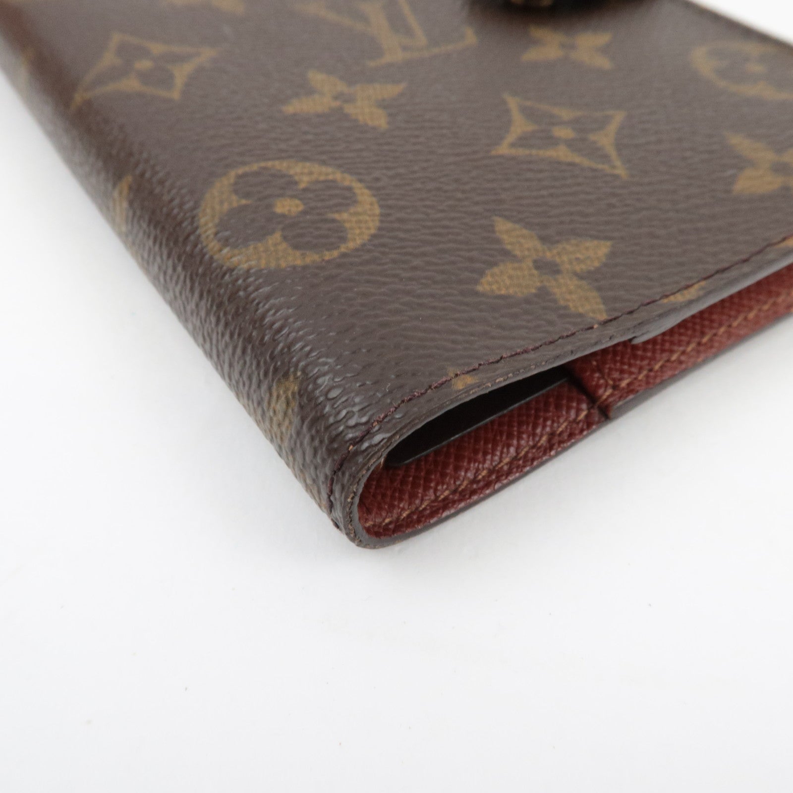 Louis Vuitton Monogram Agenda PM Planner Cover R20005 CA1000