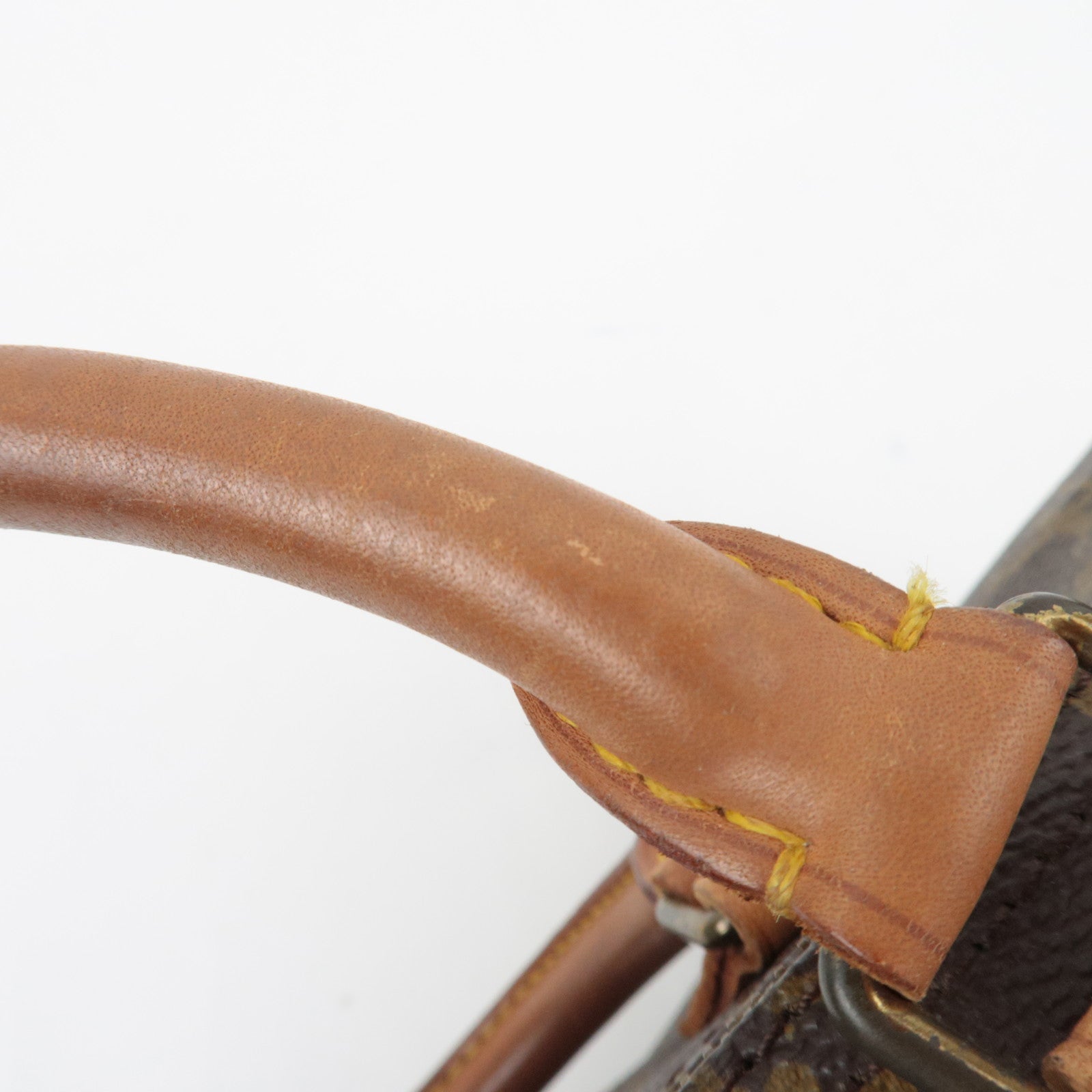 Louis Vuitton Monogram Speedy 35 Old Model Handbag M41524*Lock