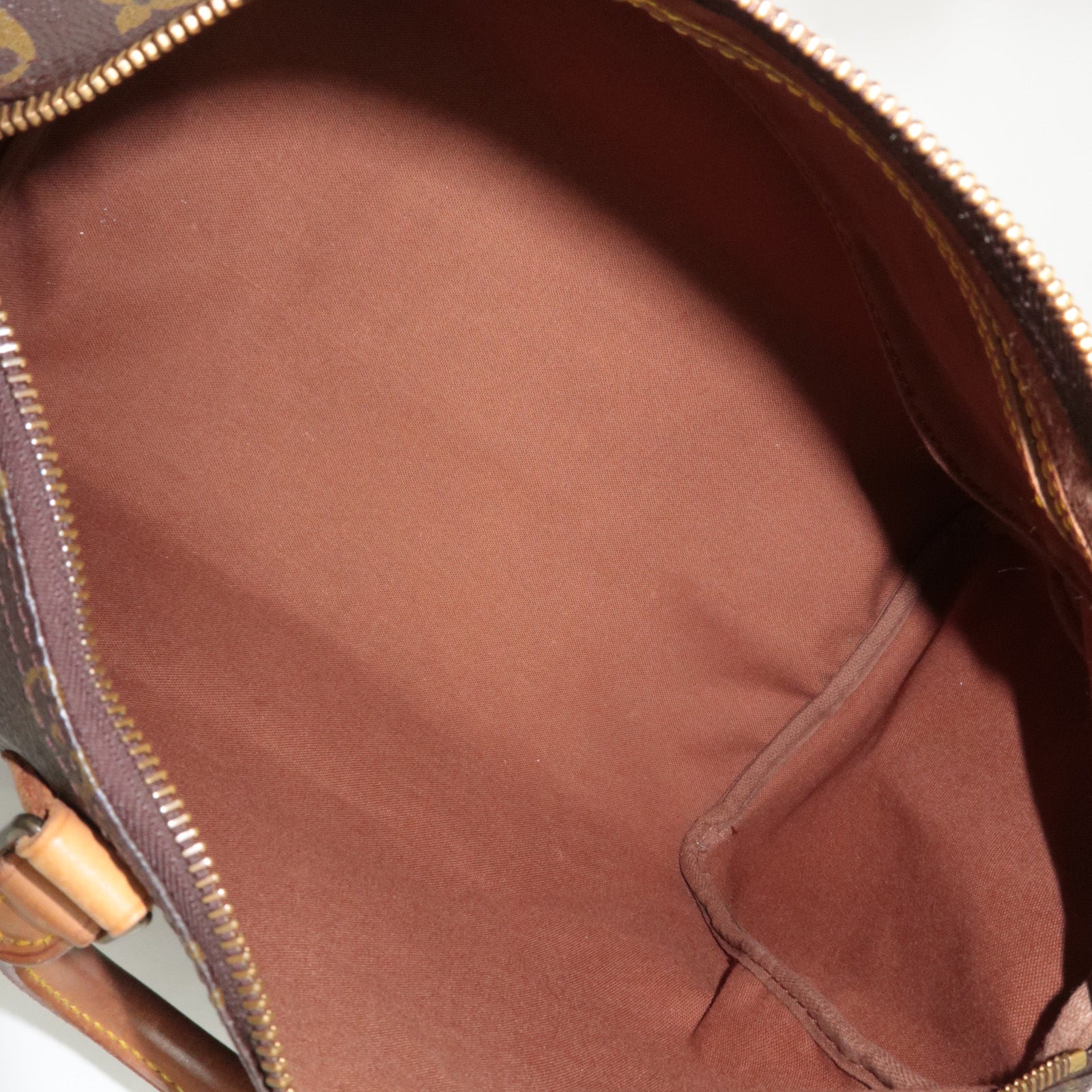 Louis Vuitton Monogram Speedy 35 Old Model Handbag M41524*Lock