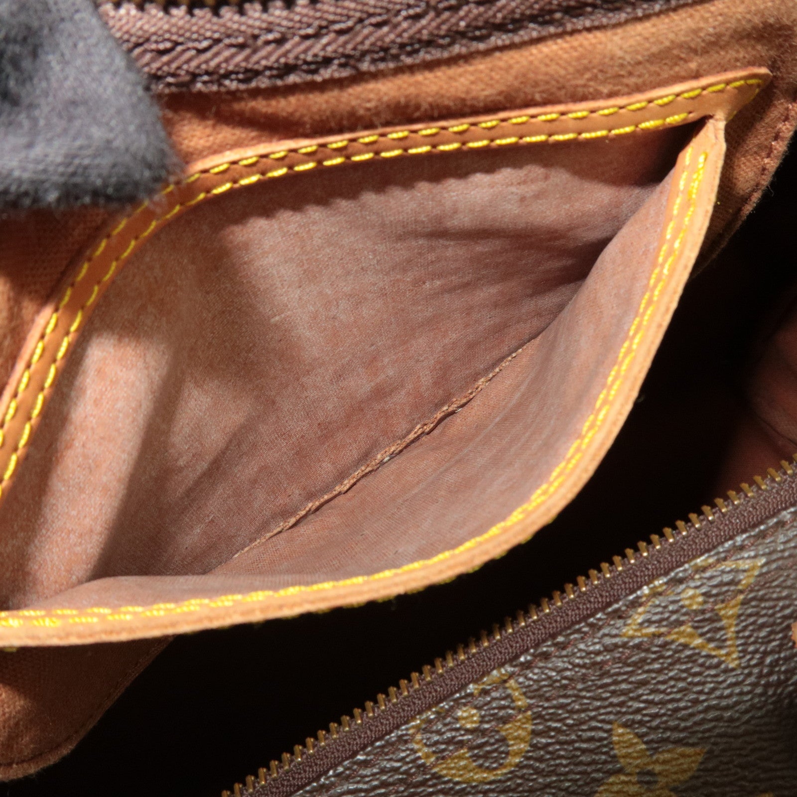 Louis Vuitton Monogram Speedy 35 Old Model Handbag M41524*Lock