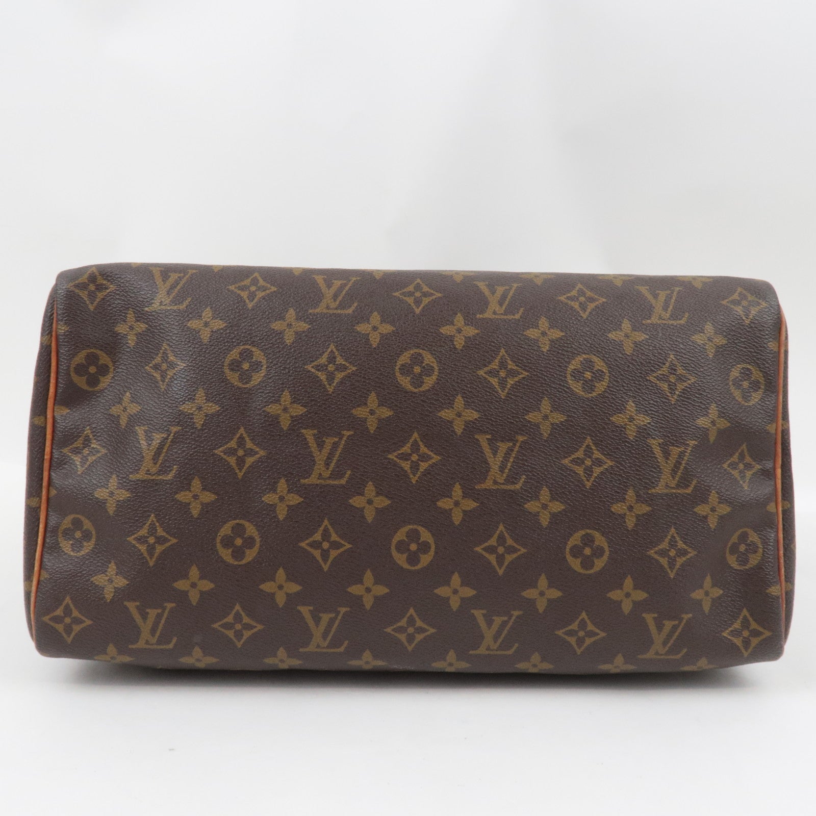 Louis Vuitton Monogram Speedy 35 Old Model Handbag M41524*Lock
