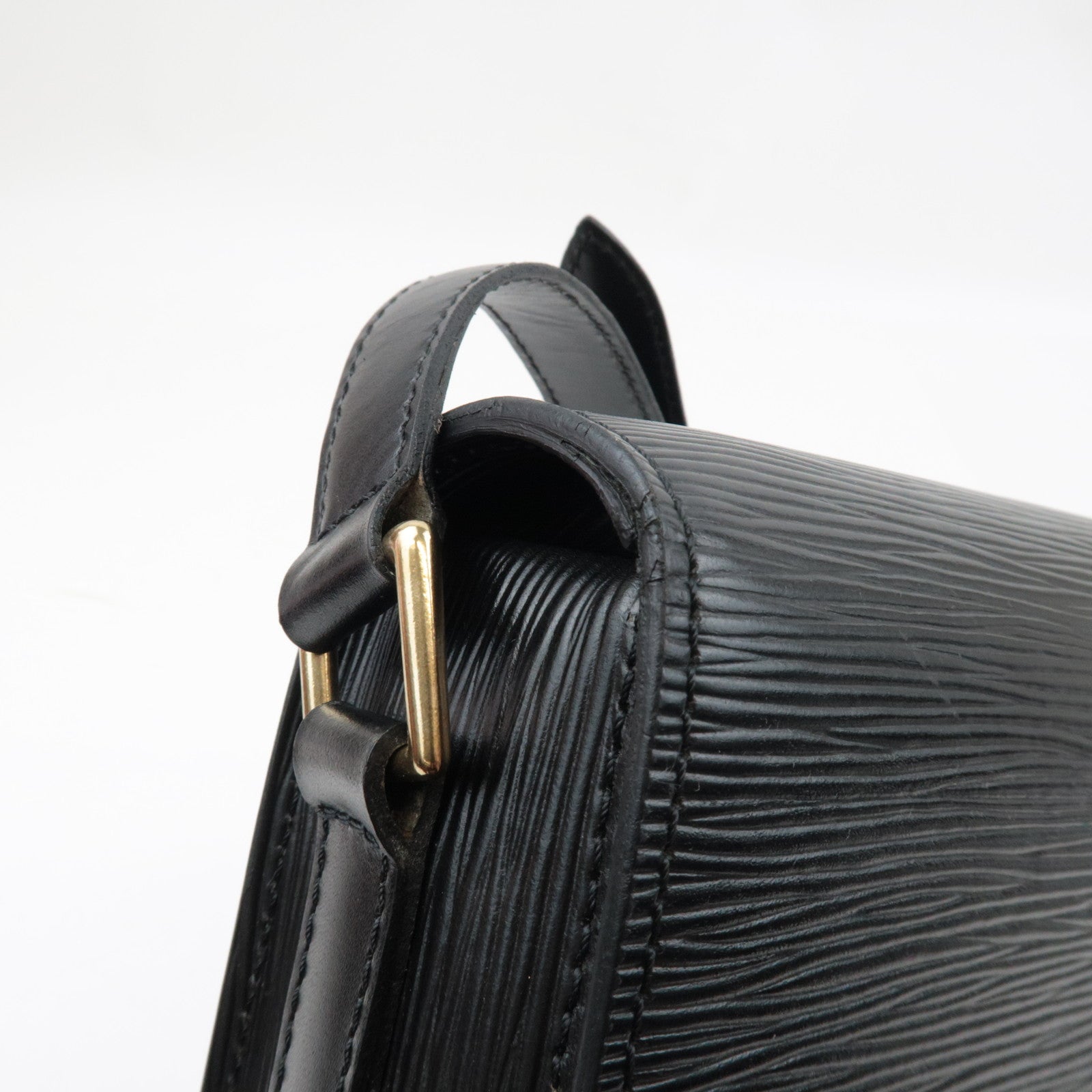 Louis Vuitton Epi Saint Cloud Shoulder Bag Noir M52192 TH0926