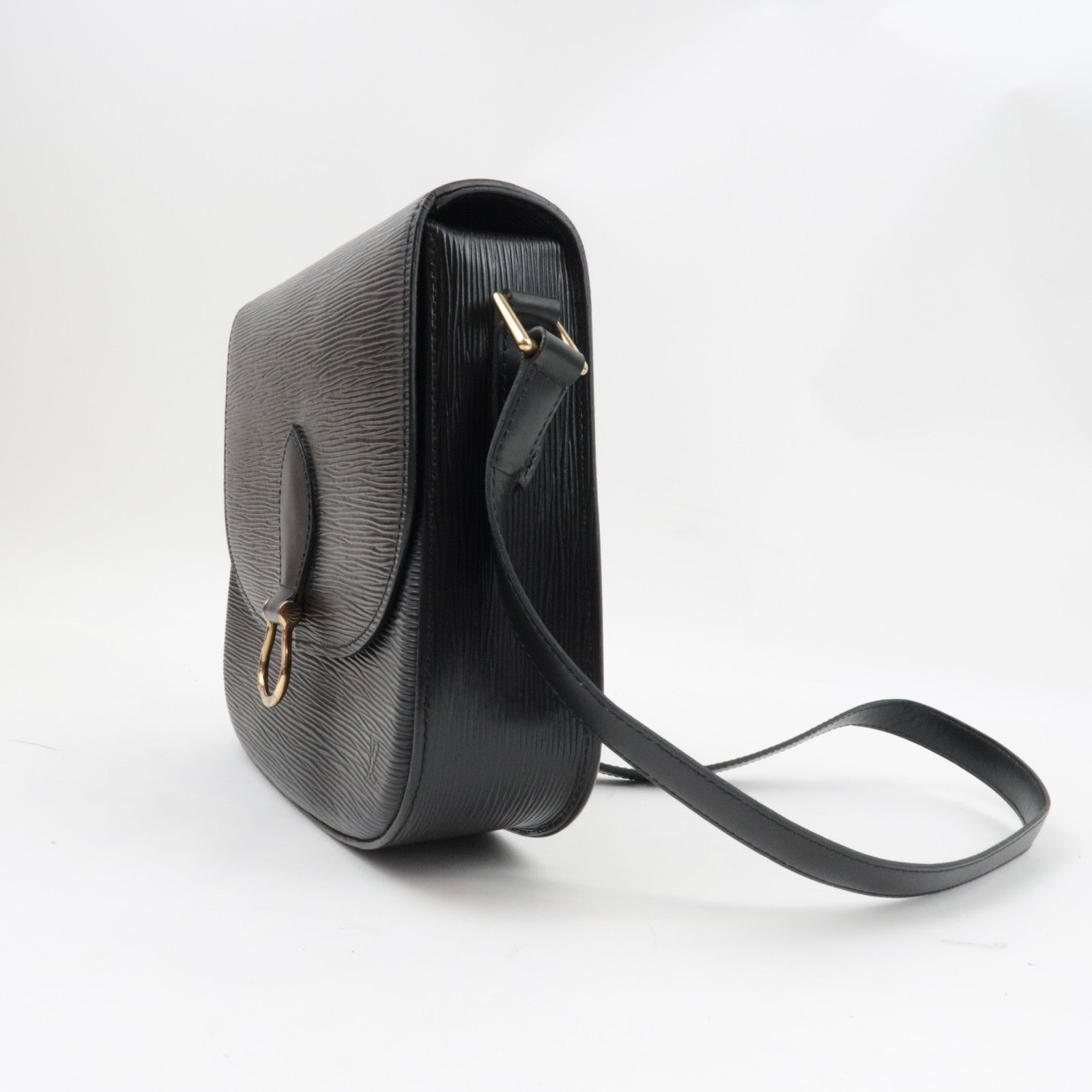 Louis Vuitton Epi Saint Cloud Shoulder Bag Noir M52192 TH0926