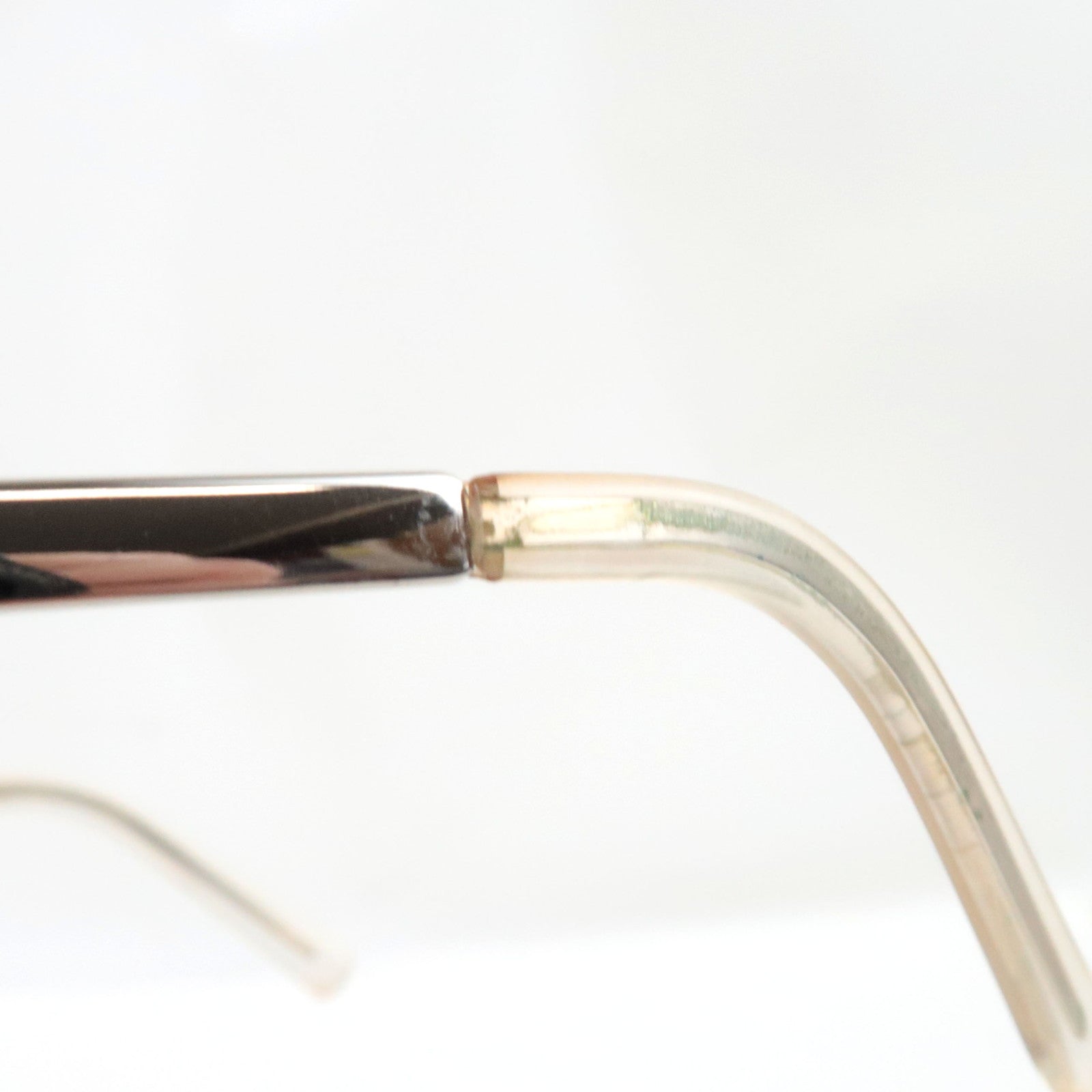 CHANEL Rhinestone Sunglasses 4105-B C.124/79 62□15 120 Clear *Box, Case