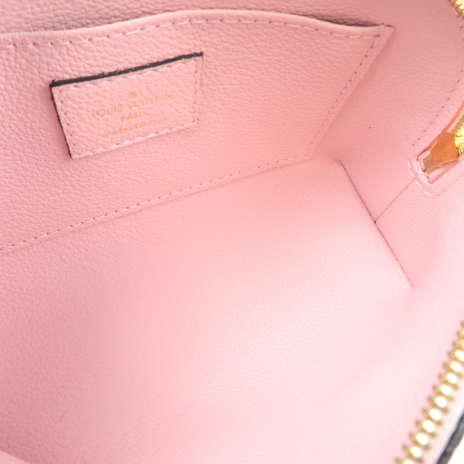 Louis Vuitton Bicolor Monogram Empreinte Pochette Cosmetics By The Pool Collection Bouton de Rose M80502 RFID *Box, Dust bag