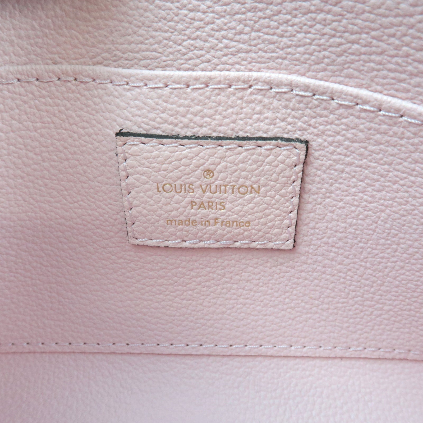 Louis Vuitton Bicolor Monogram Empreinte Pochette Cosmetics By The Pool Collection Bouton de Rose M80502 RFID *Box, Dust bag