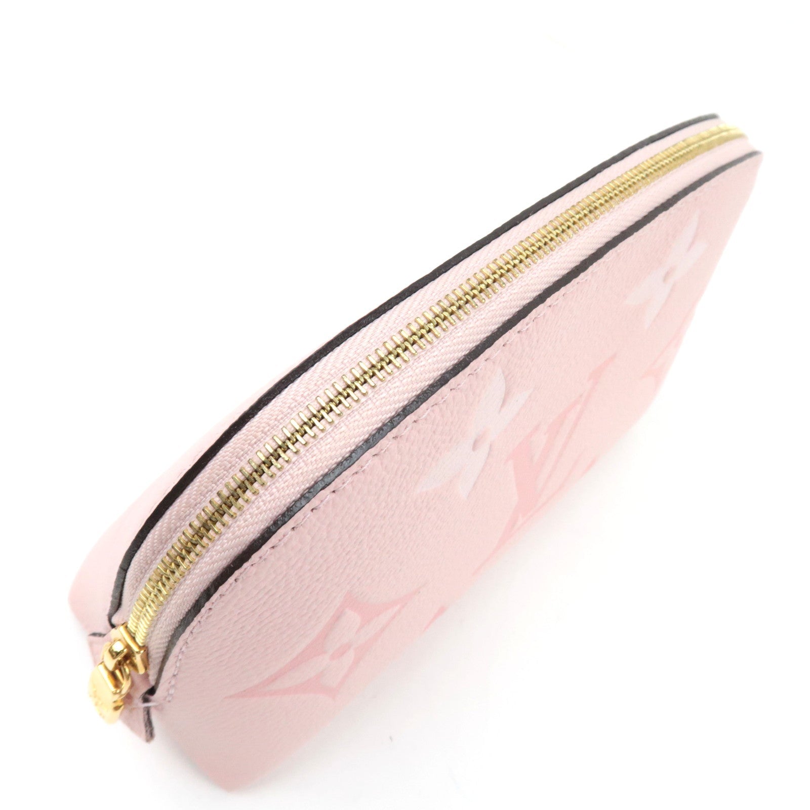 Louis Vuitton Bicolor Monogram Empreinte Pochette Cosmetics By The Pool Collection Bouton de Rose M80502 RFID *Box, Dust bag