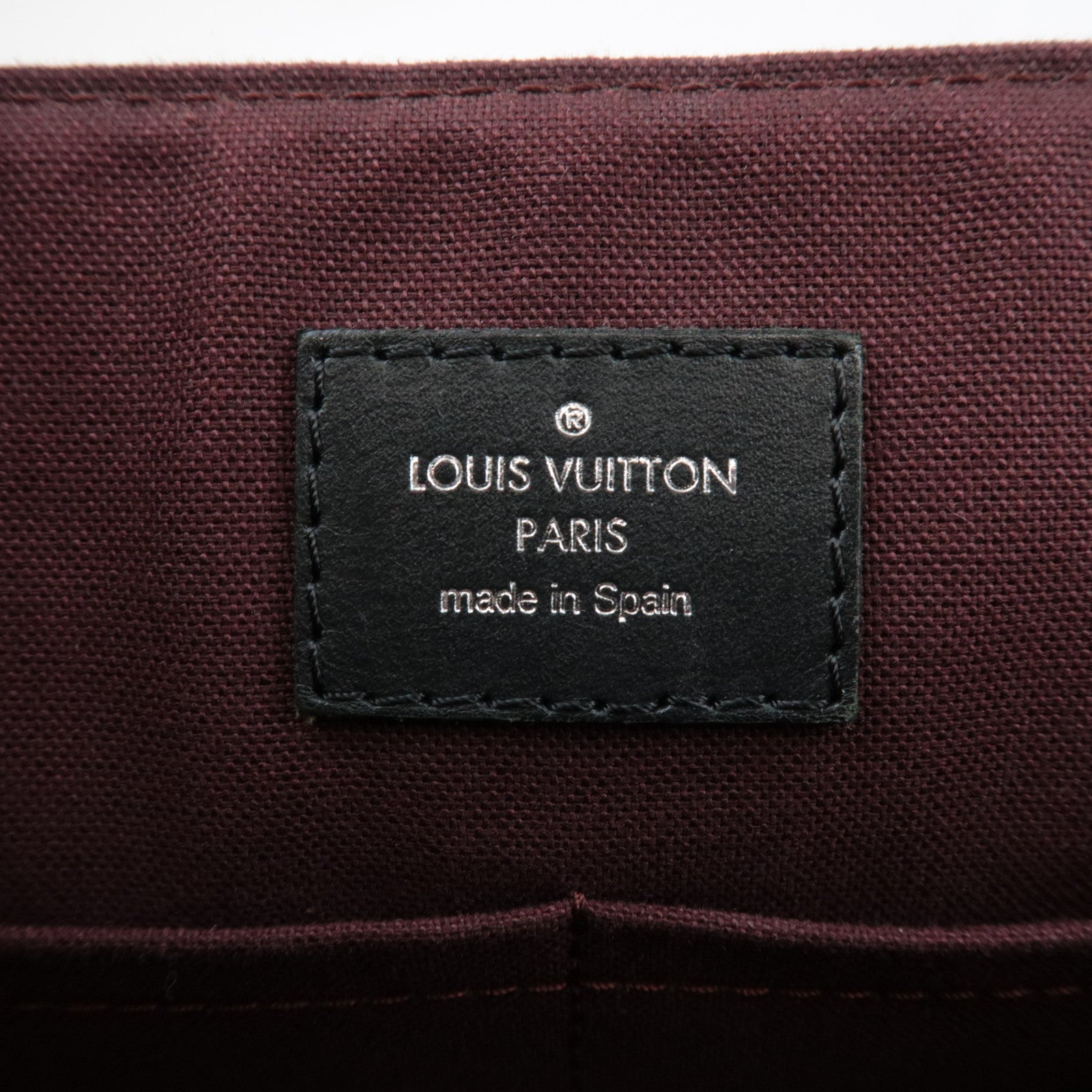 Louis Vuitton Monogram Macassar District PM Shoulder Bag Noir M40935 CA4114