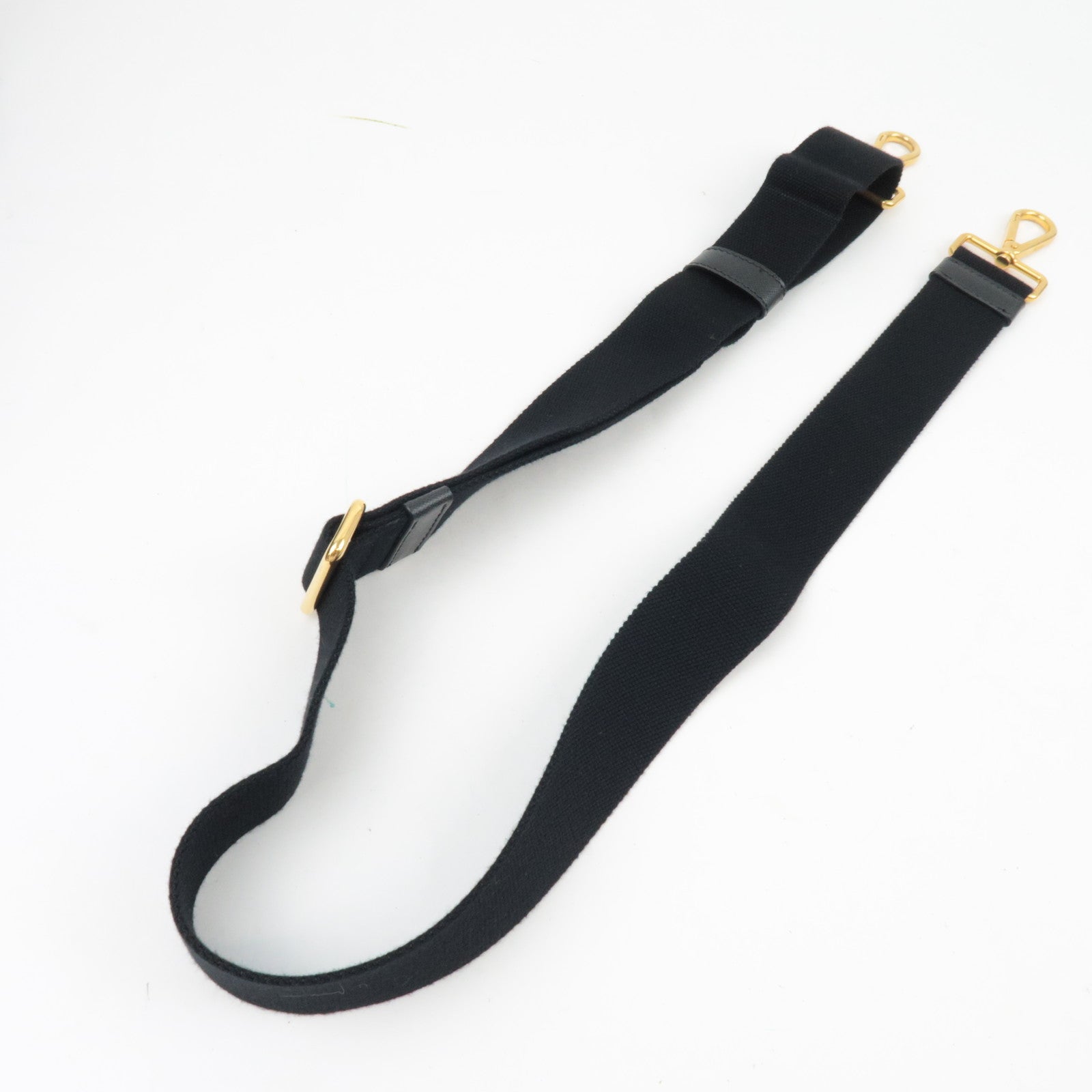 PRADA Canapa Mini 2Way Tote Shoulder Bag Canvas Black B2439G *G card, strap